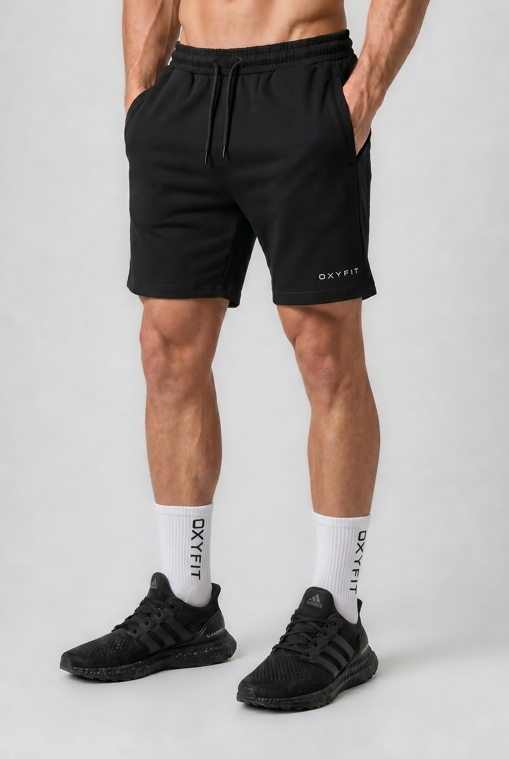 Oxyfit Legacy Cotton Shorts - Black