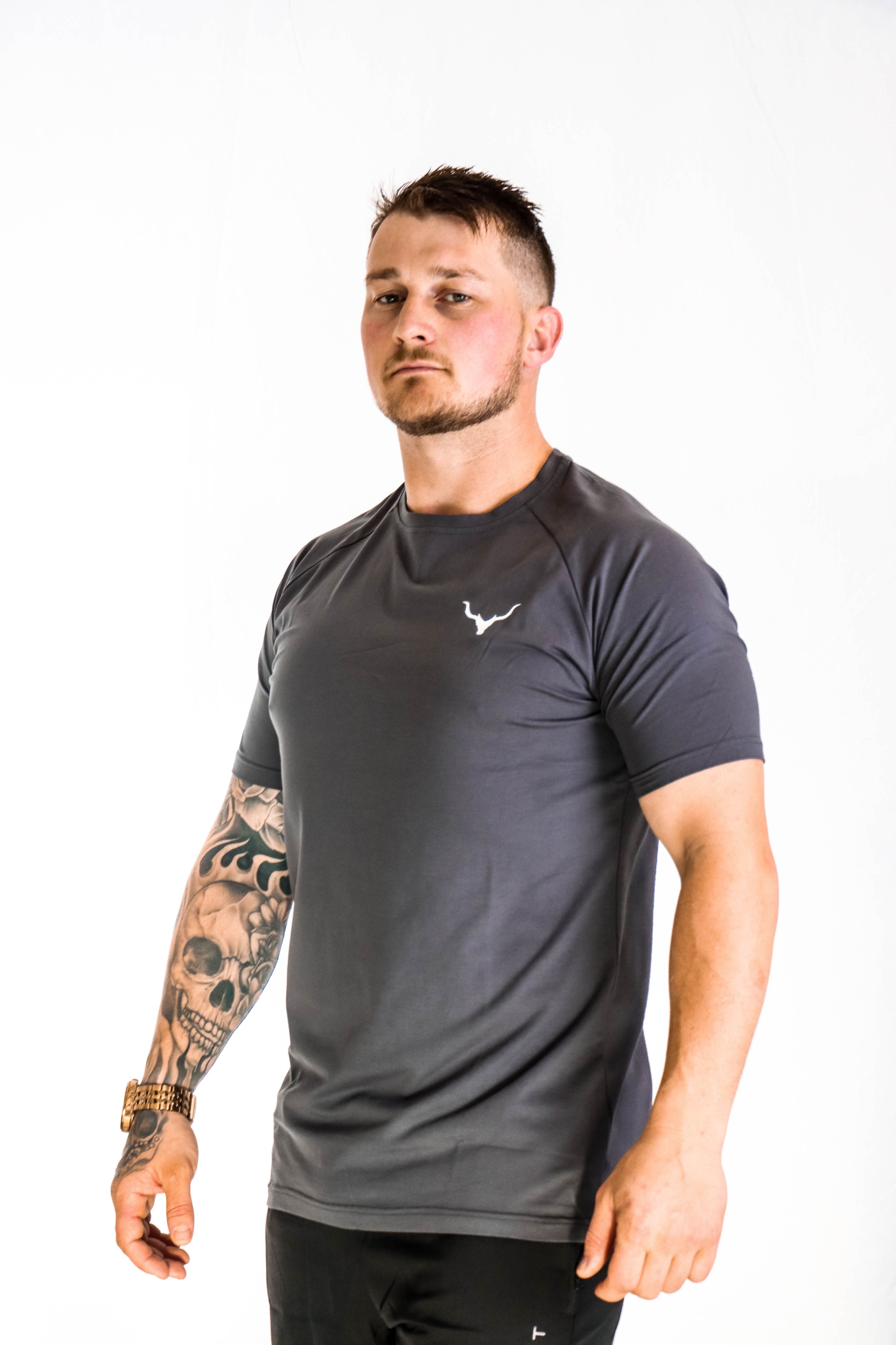 Mens Icon T-Shirt - Charcoal