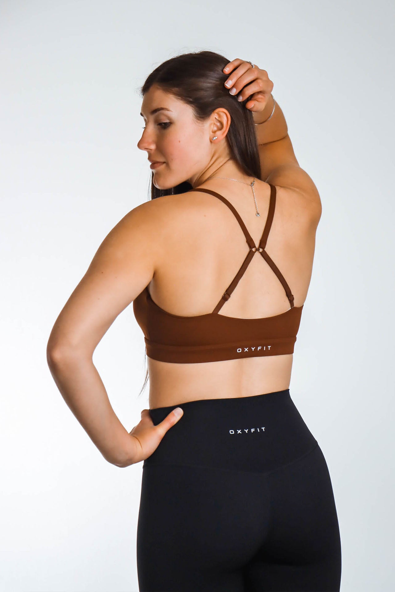 Oxyfit Viper Sports Bra - Cocoa