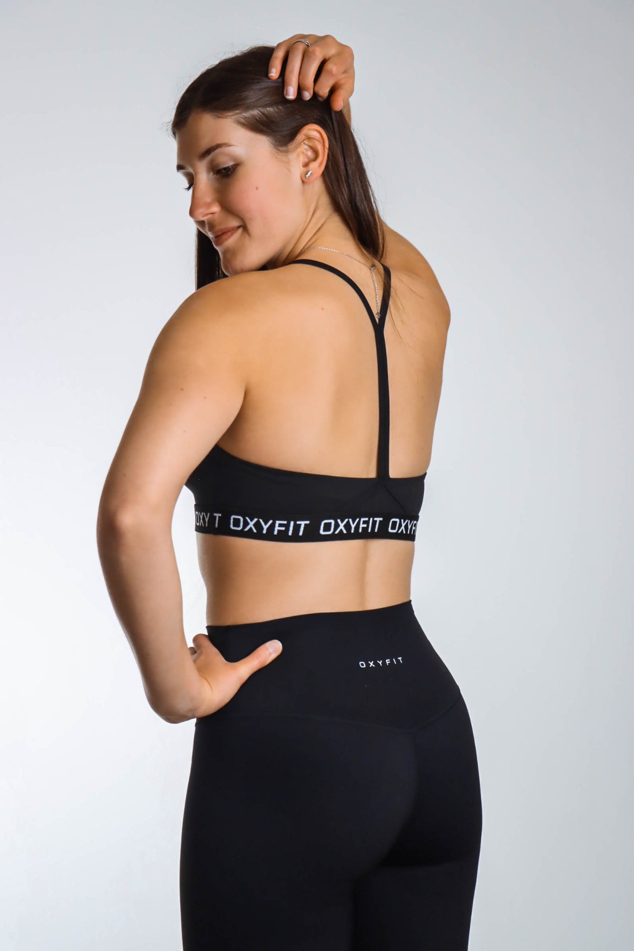 OxyElite Sports Bra - True Black