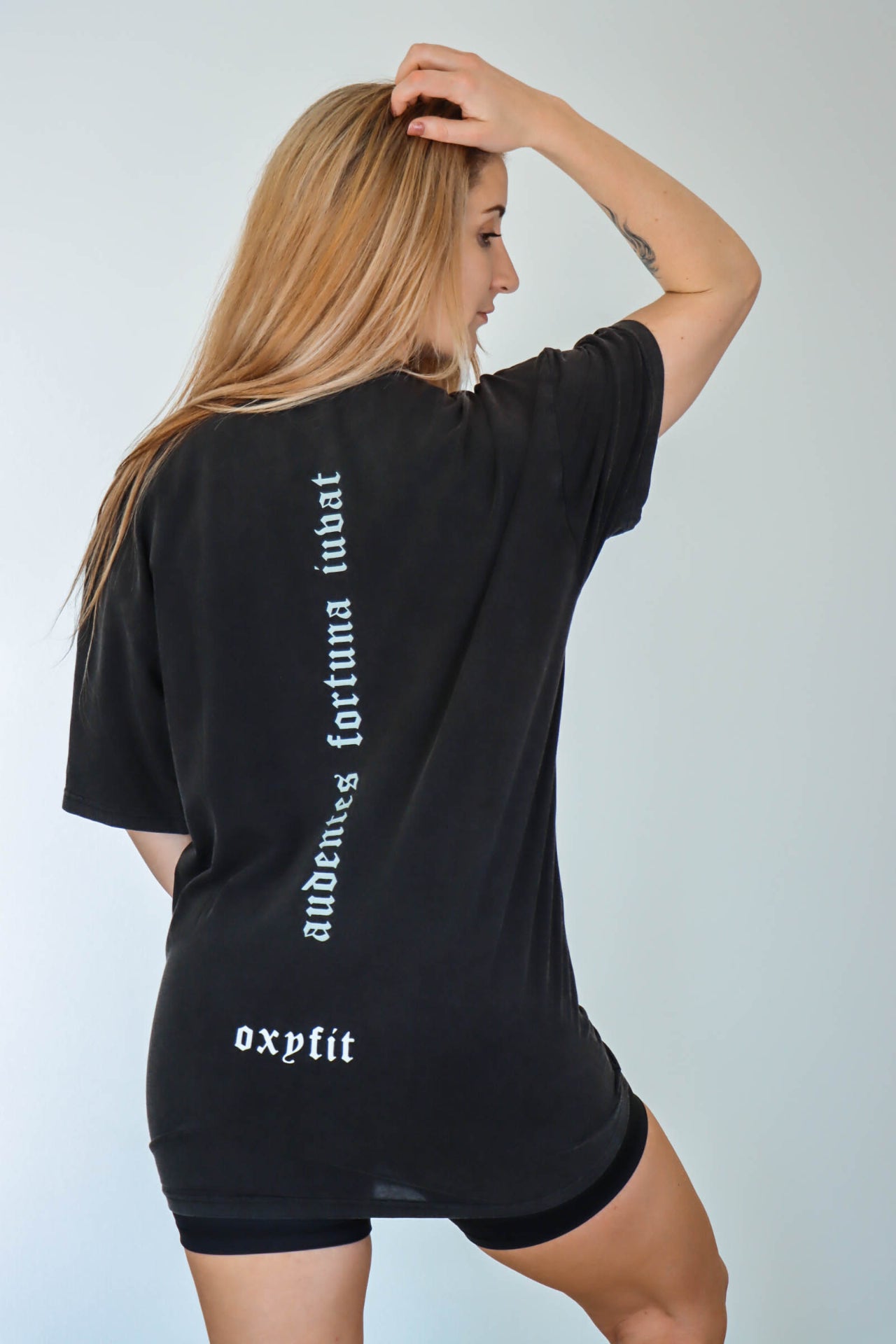 Ether Oversized Lightweight Tees - Washed Grey