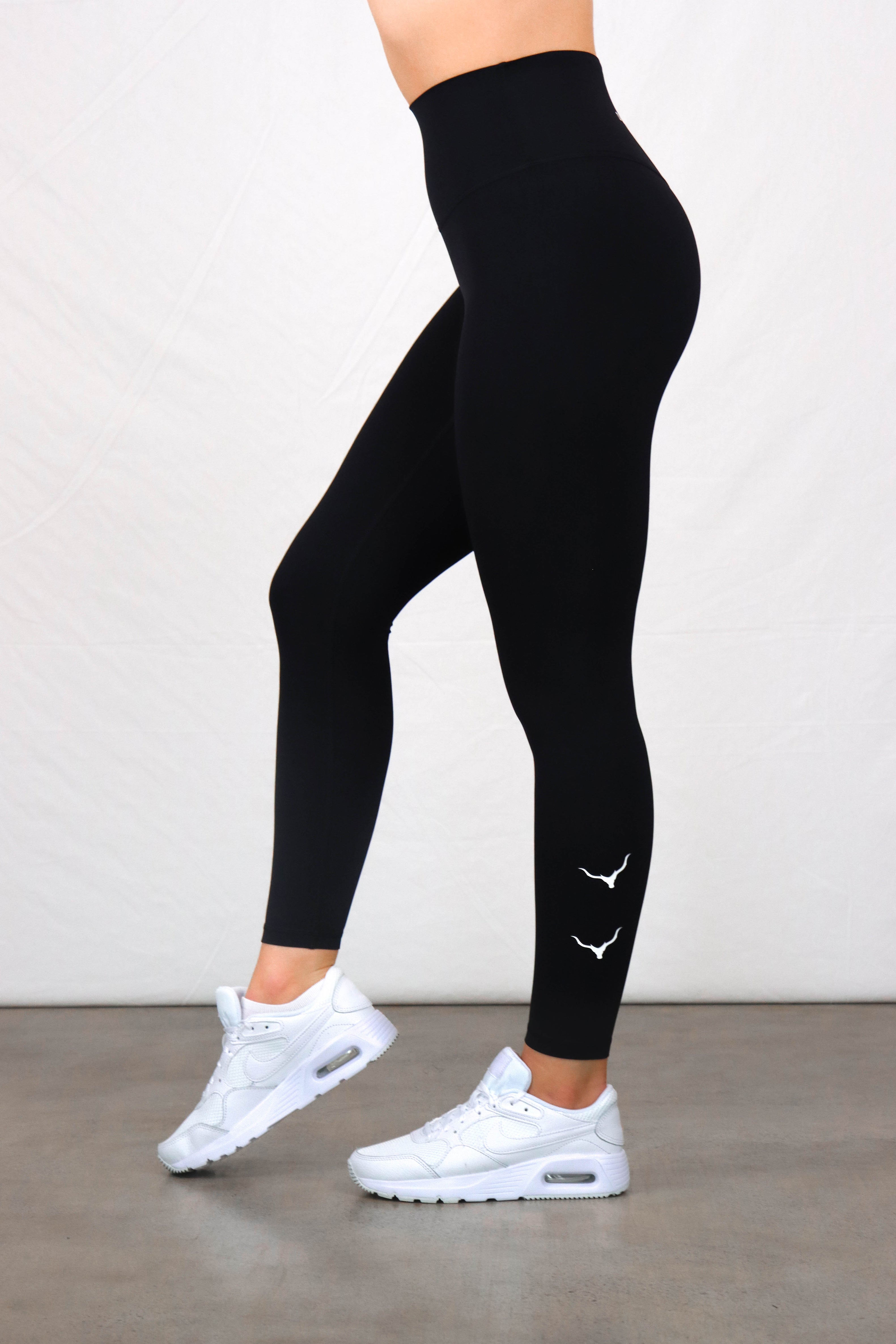 OXYTECH Womens Leggings | Double Ox - True Black