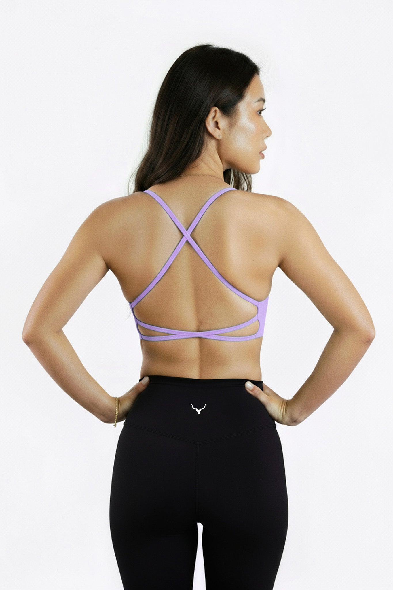 Oxyfit Allure Crop - Light Lilac