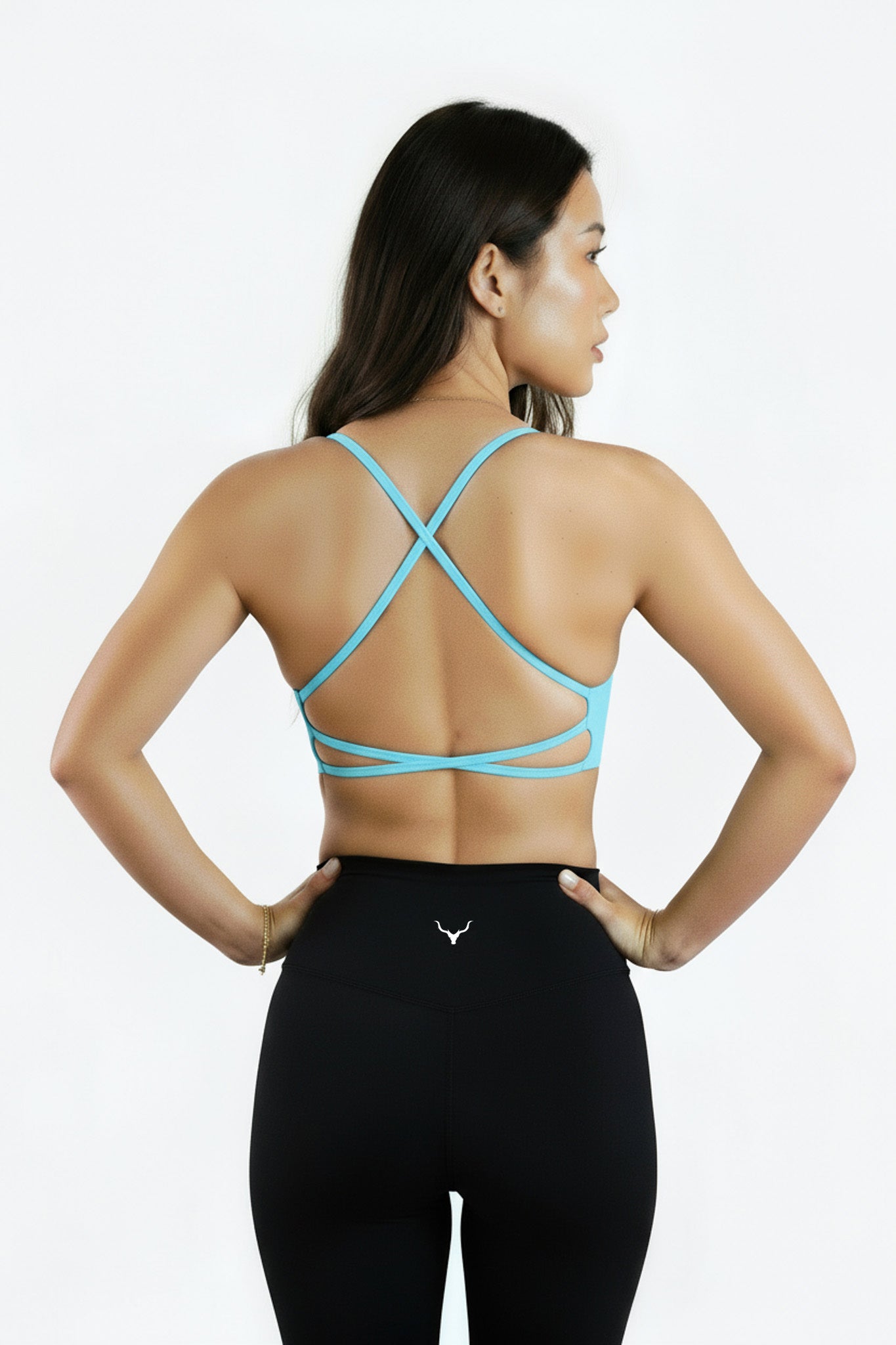 Oxyfit Allure Crop - Sea Aqua