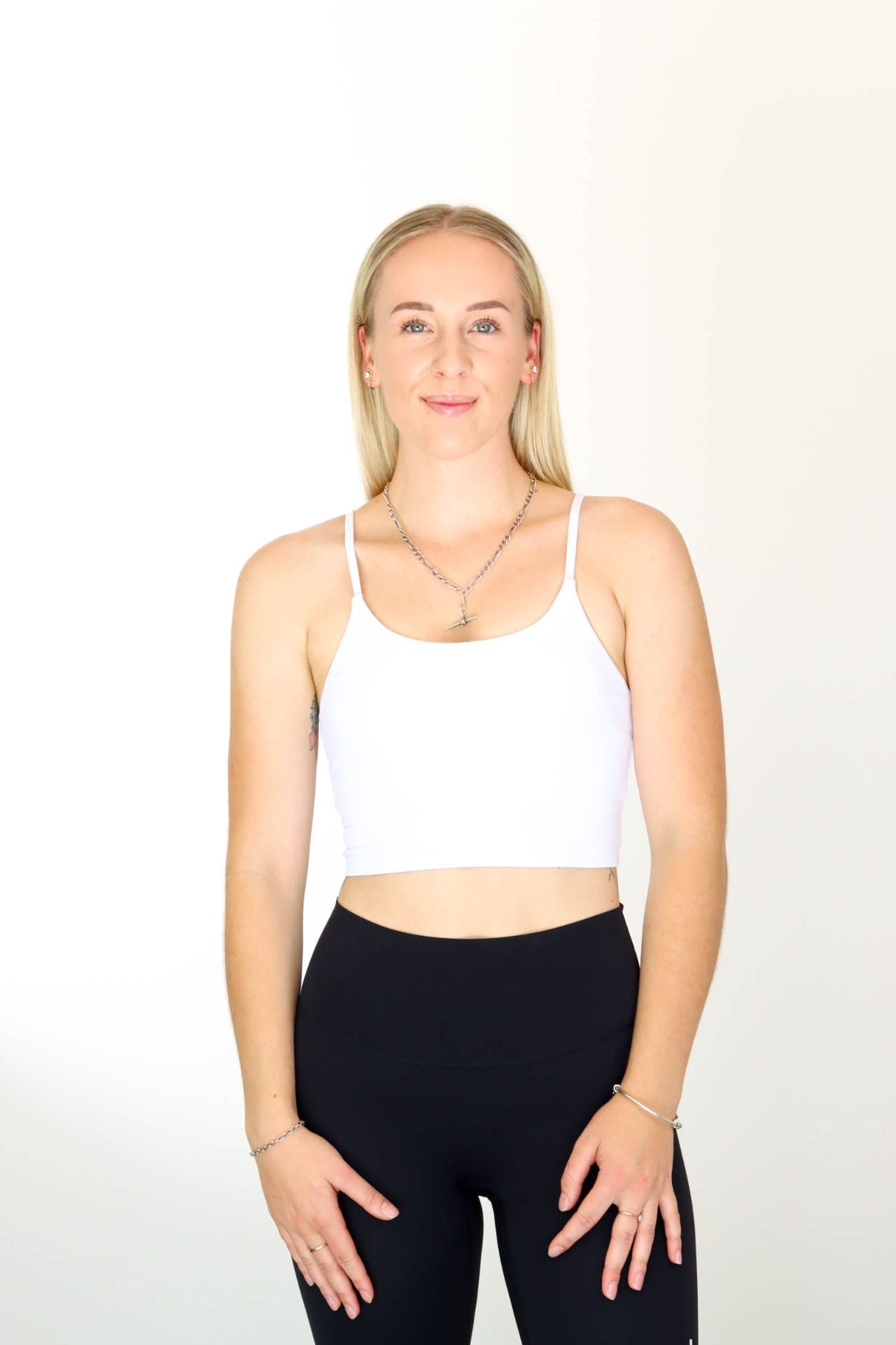 Oxyfit Desire Crop - Frost White