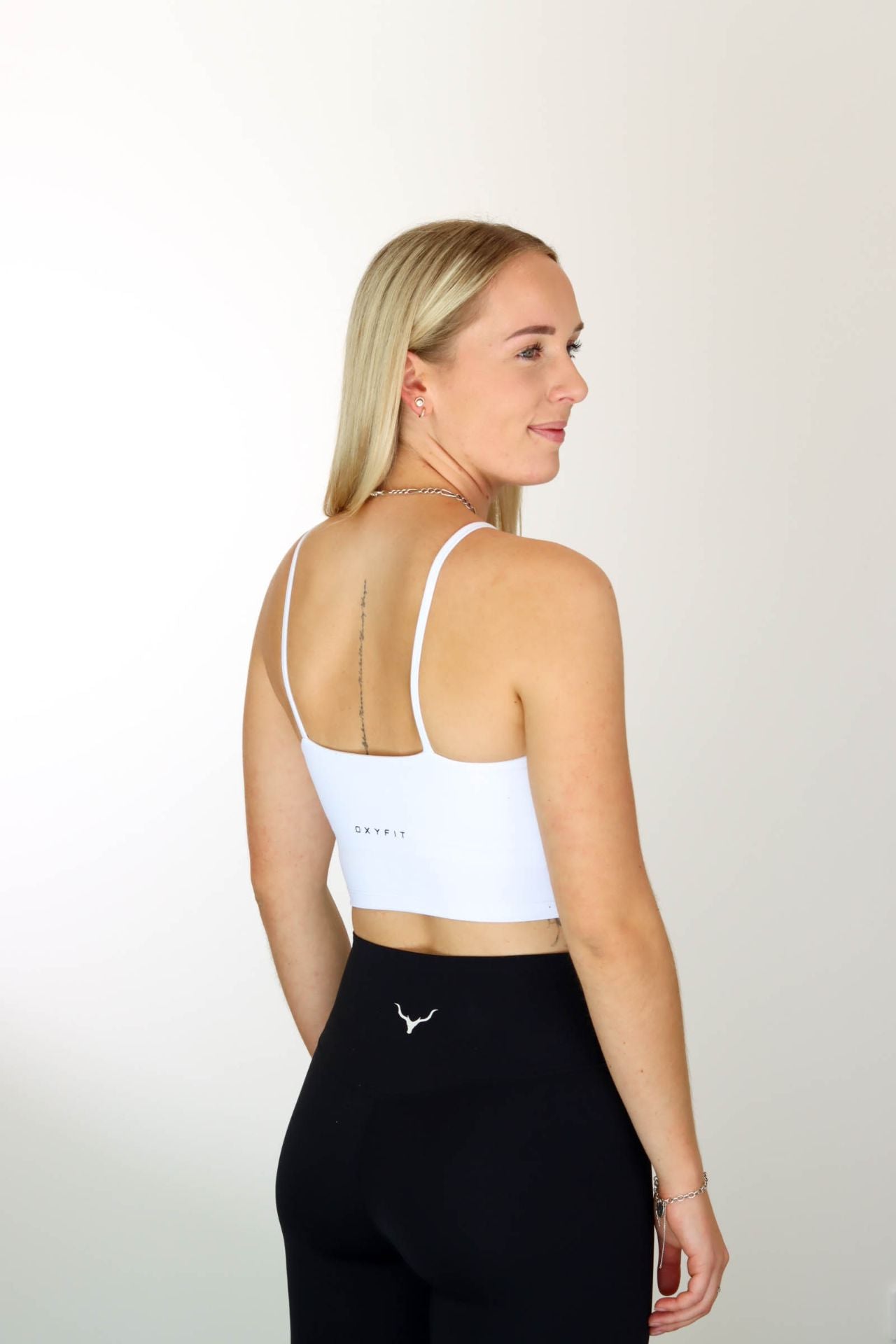 Oxyfit Desire Crop - Frost White