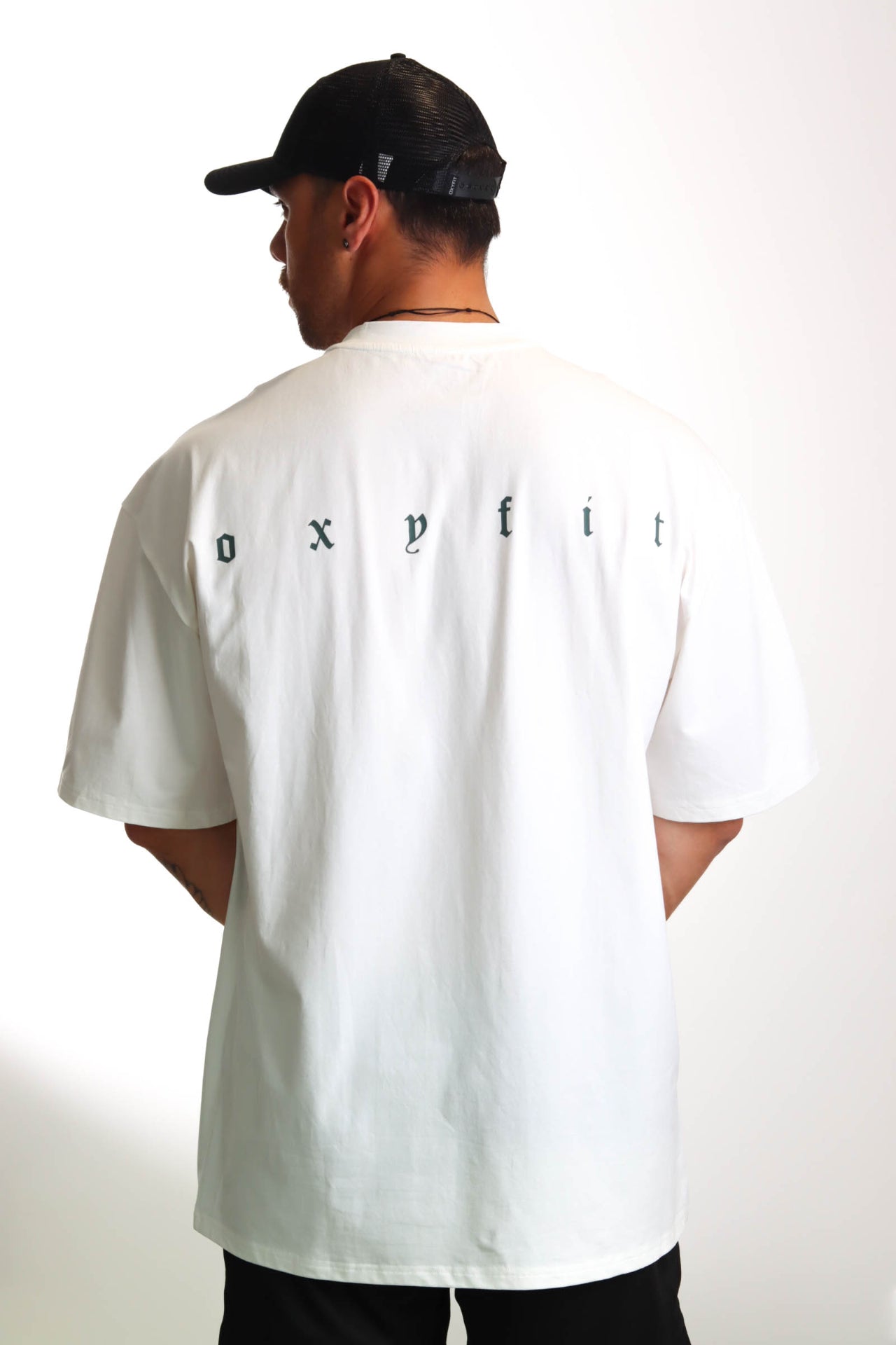 Ether Oversized Lightweight Tees - Cream