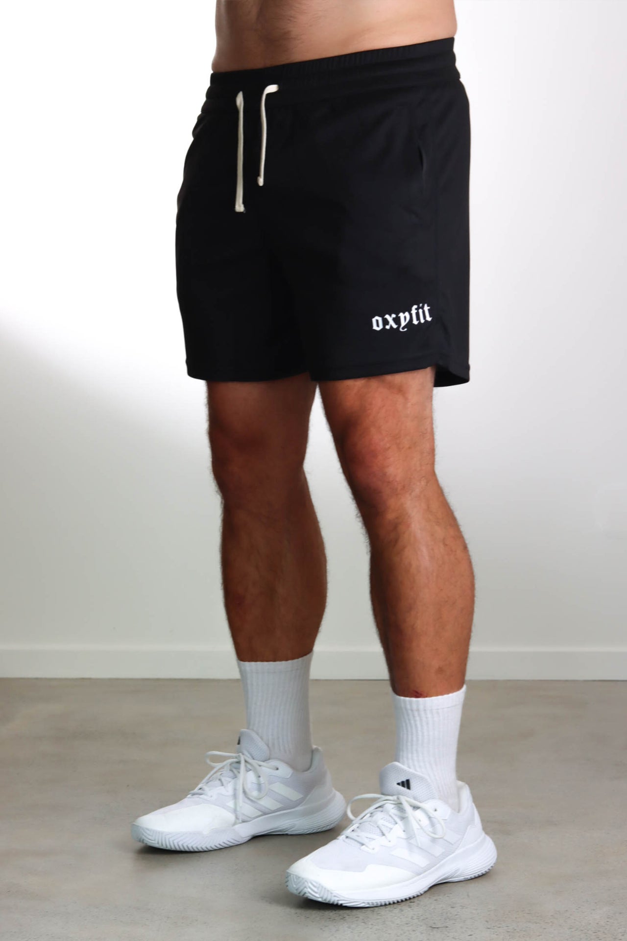 Oxyfit Mens Mesh Shorts - Black