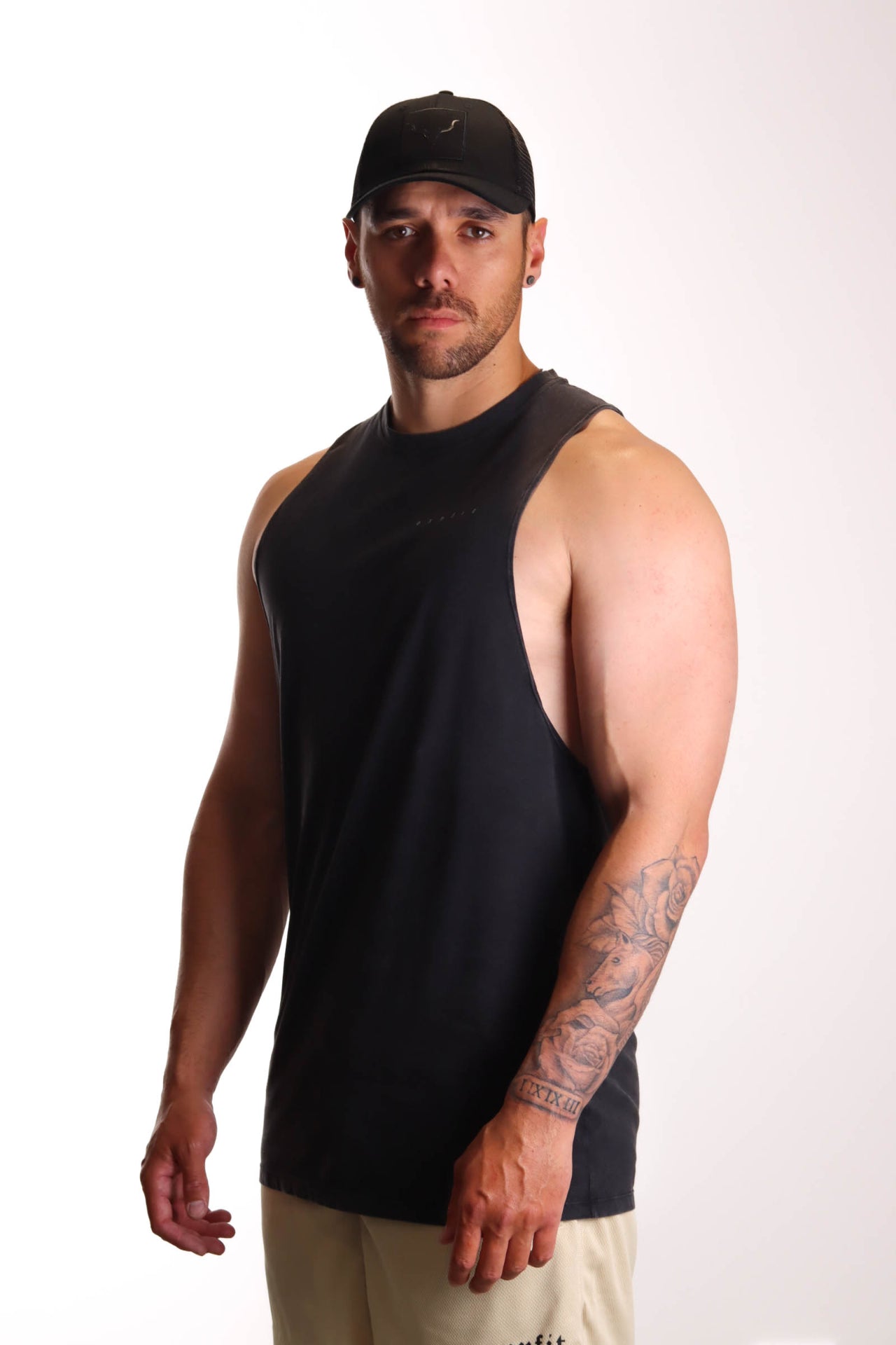 Mens Mercenary Tank - Vintage Grey
