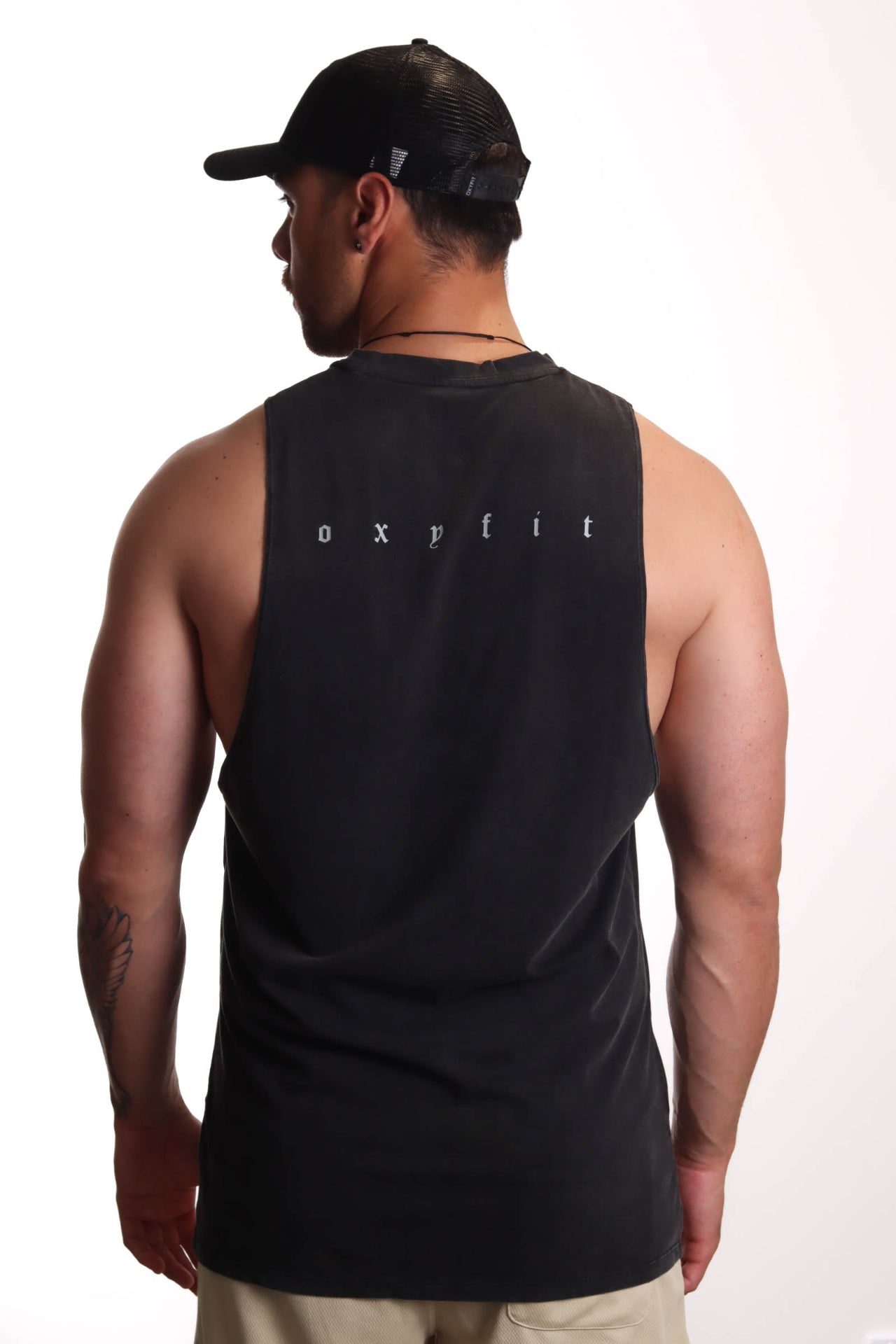 Mens Mercenary Tank - Vintage Grey