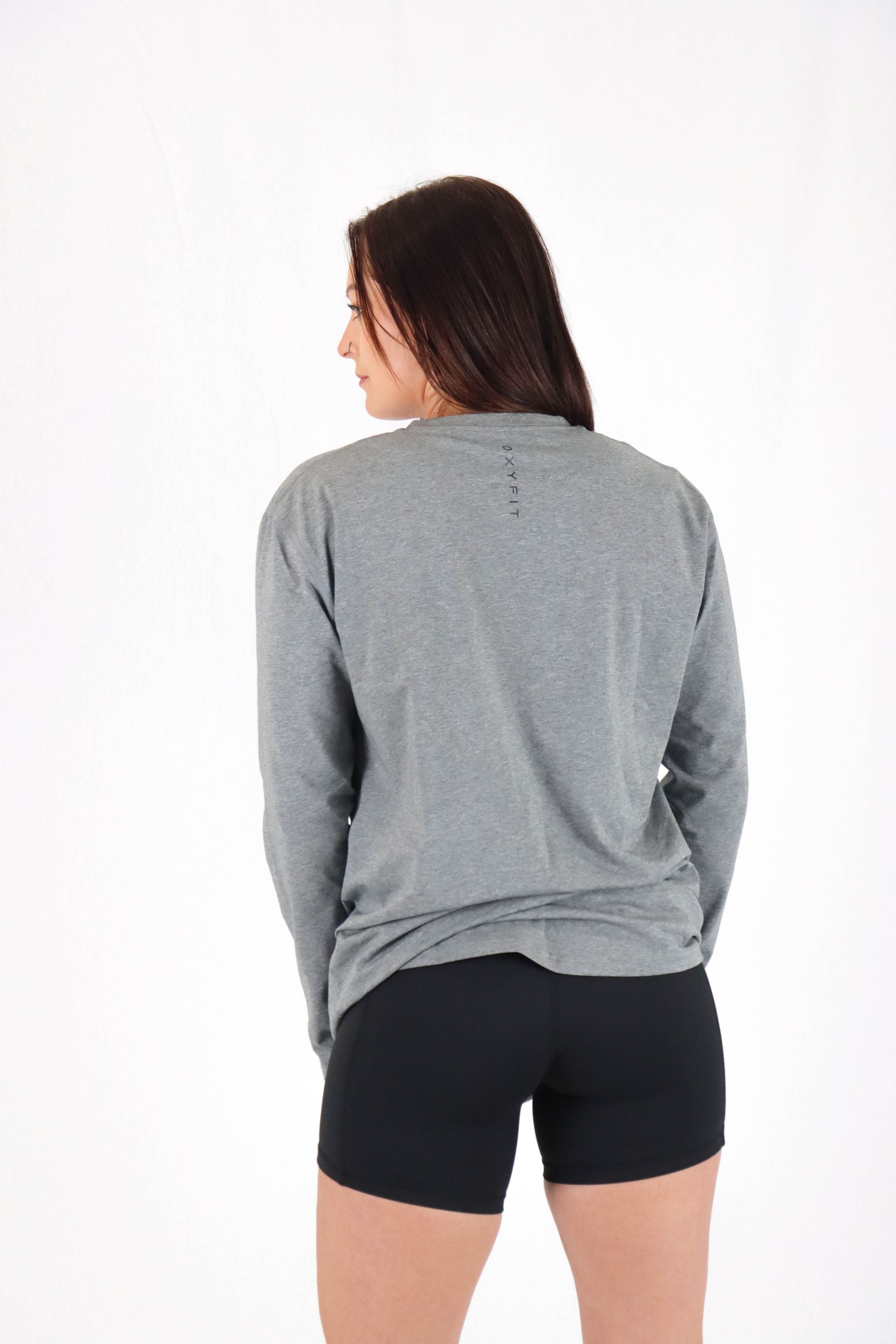 Womens Integrity Long Sleeve - Ash Grey