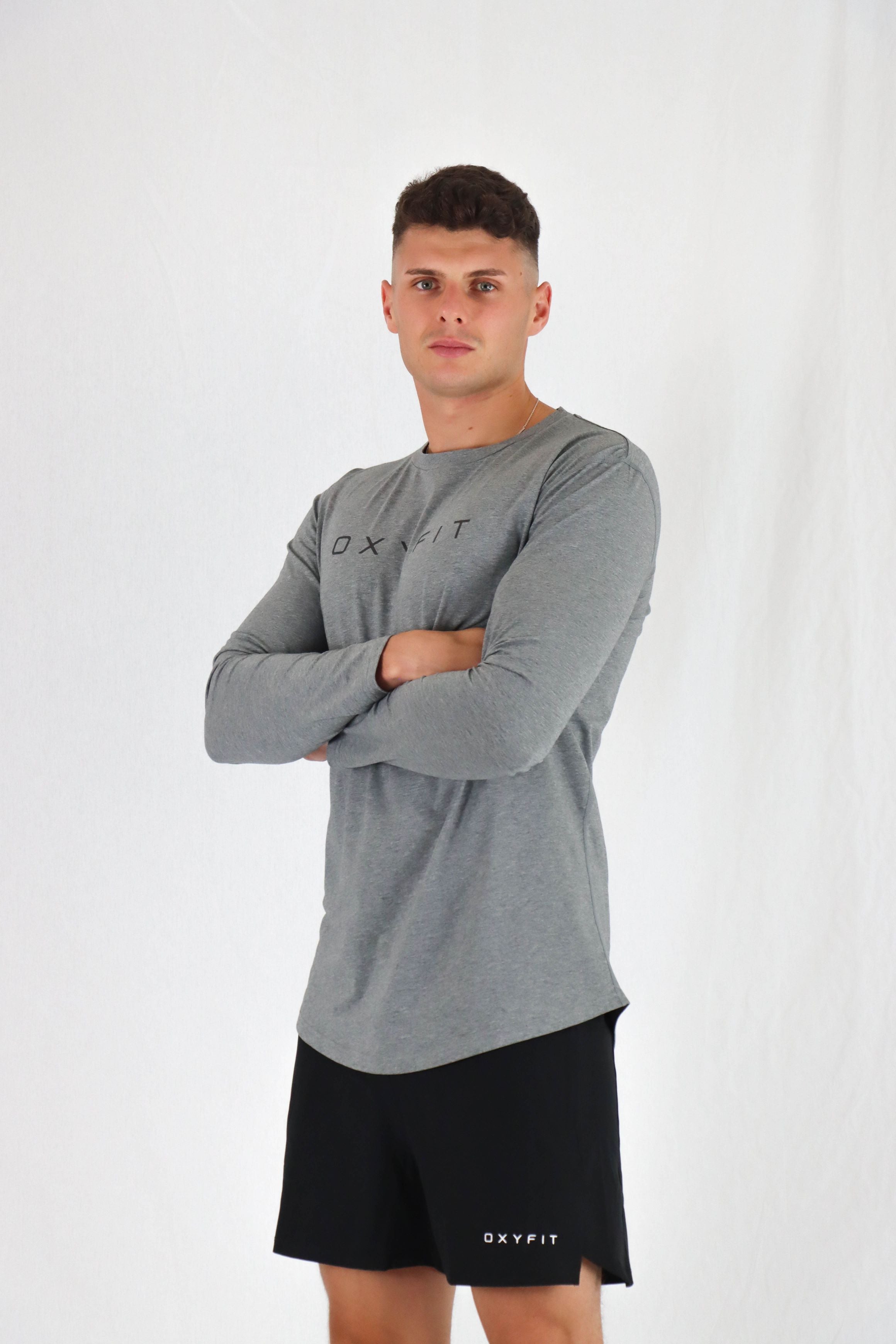 Mens Integrity Long Sleeve - Ash Grey