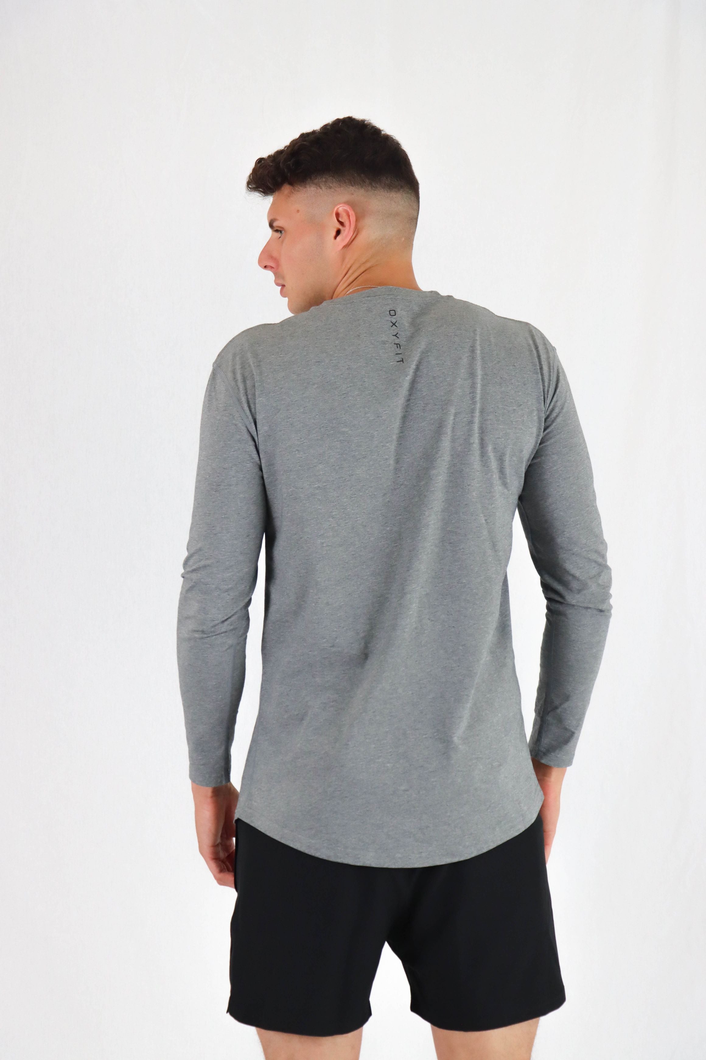 Mens Integrity Long Sleeve - Ash Grey