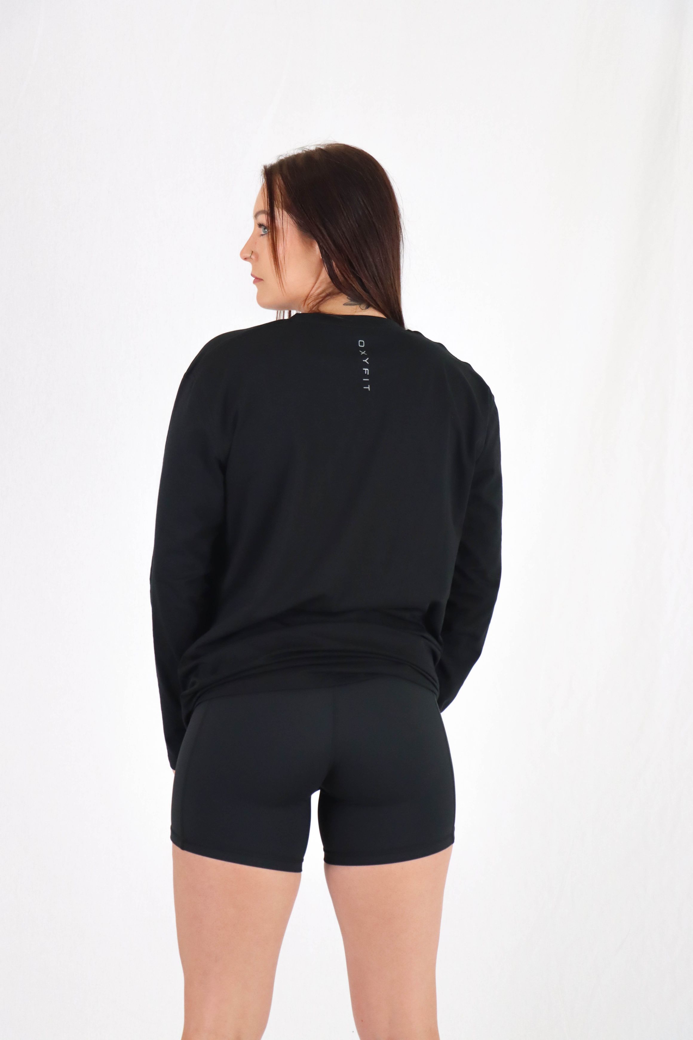 Womens Integrity Long Sleeve - Onyx Black