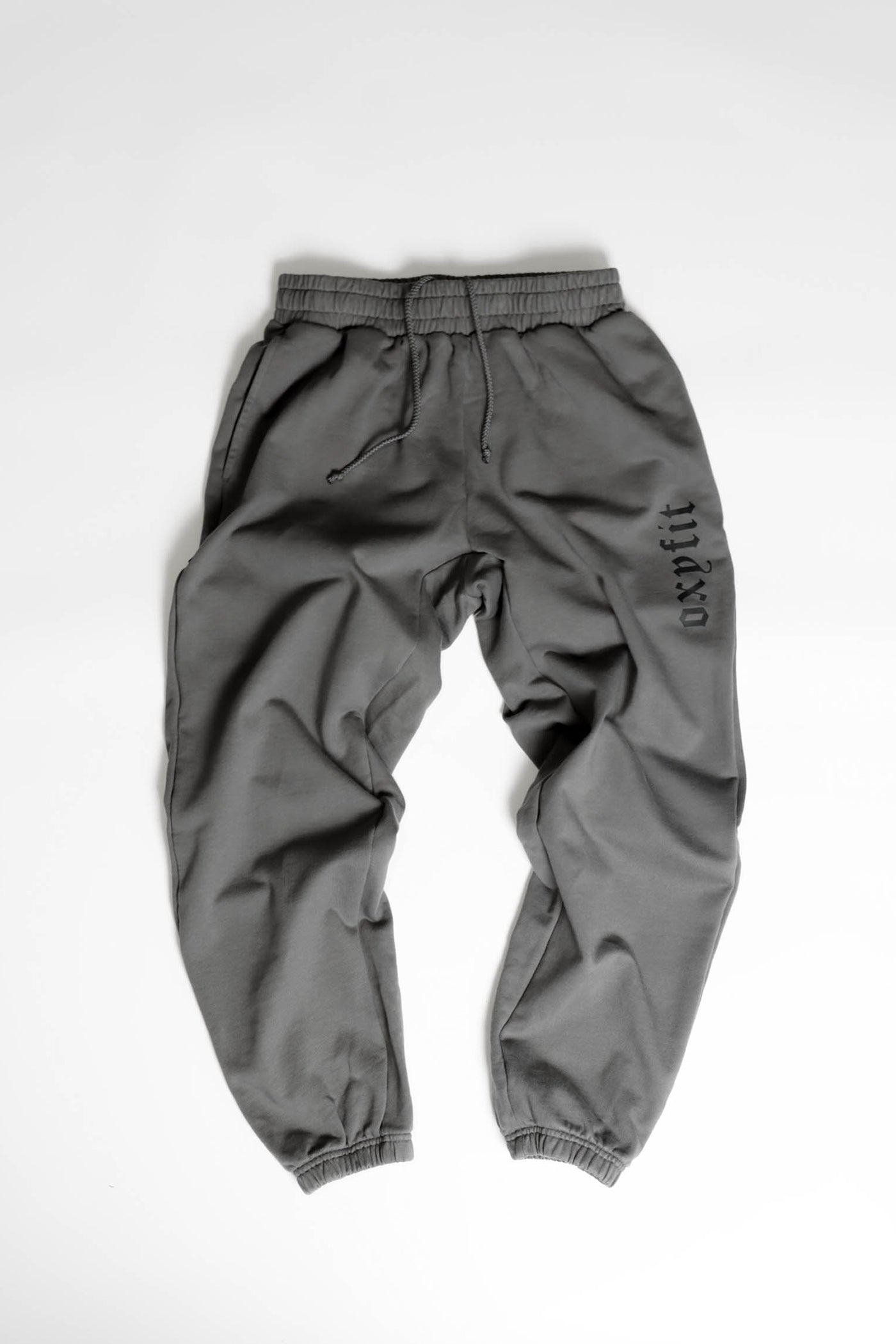 Mens Military Joggers - Washed Grey