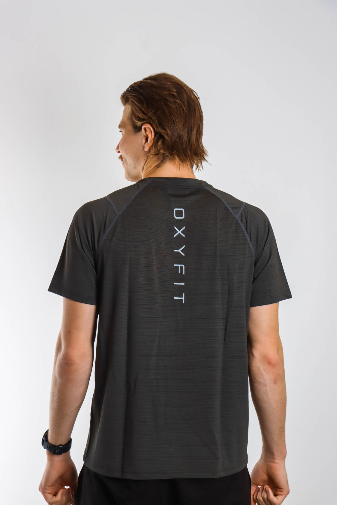 Mens Oxyfit Endura Tee - Granite Grey