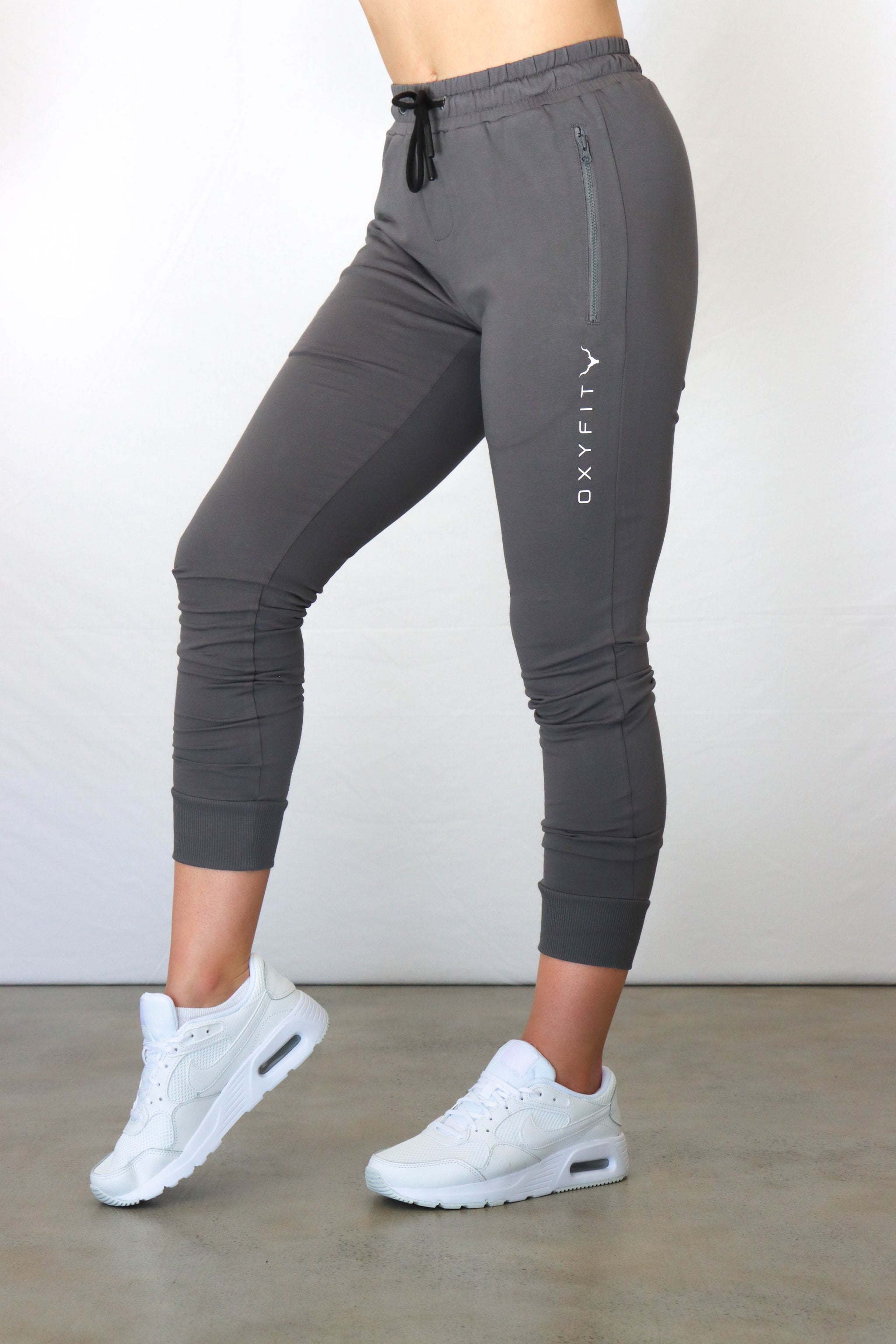 Oxyfit Womens Loyalty Joggers | Womens Gym Pants | Shadow Grey