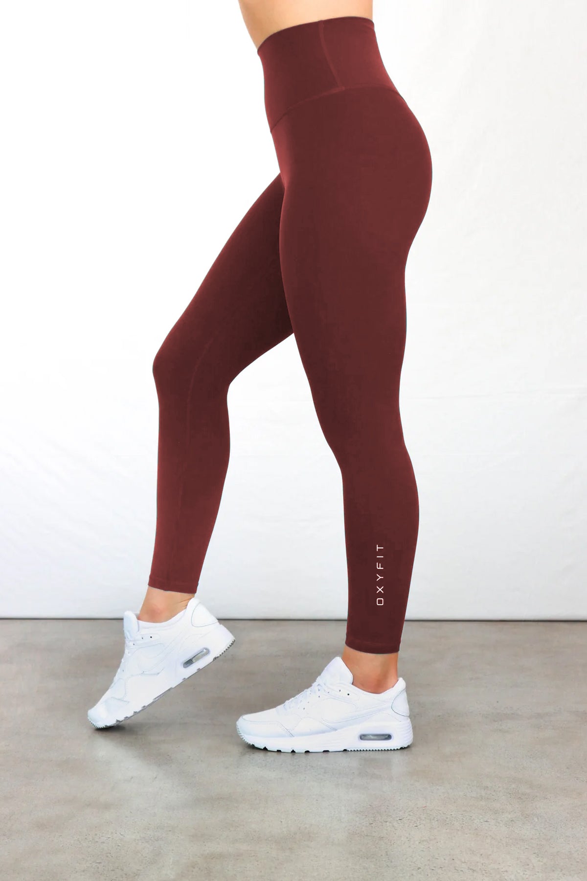 OXYTECH Womens Leggings | Micro Logo - Mocha