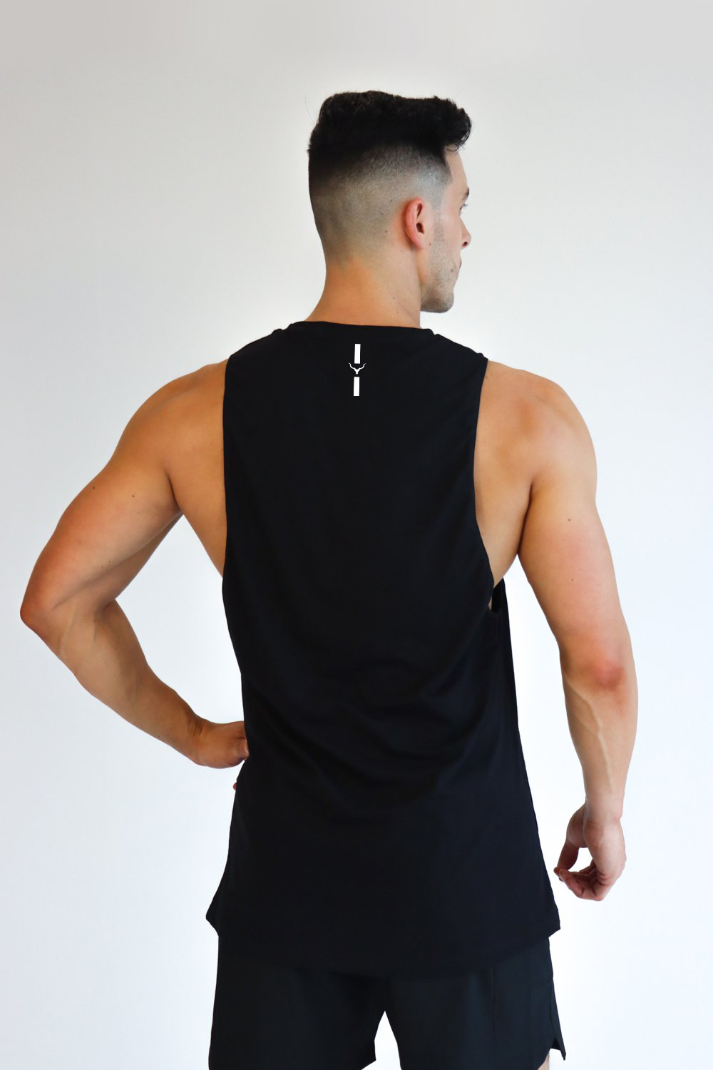 Mens Mercenary Tank - True Black