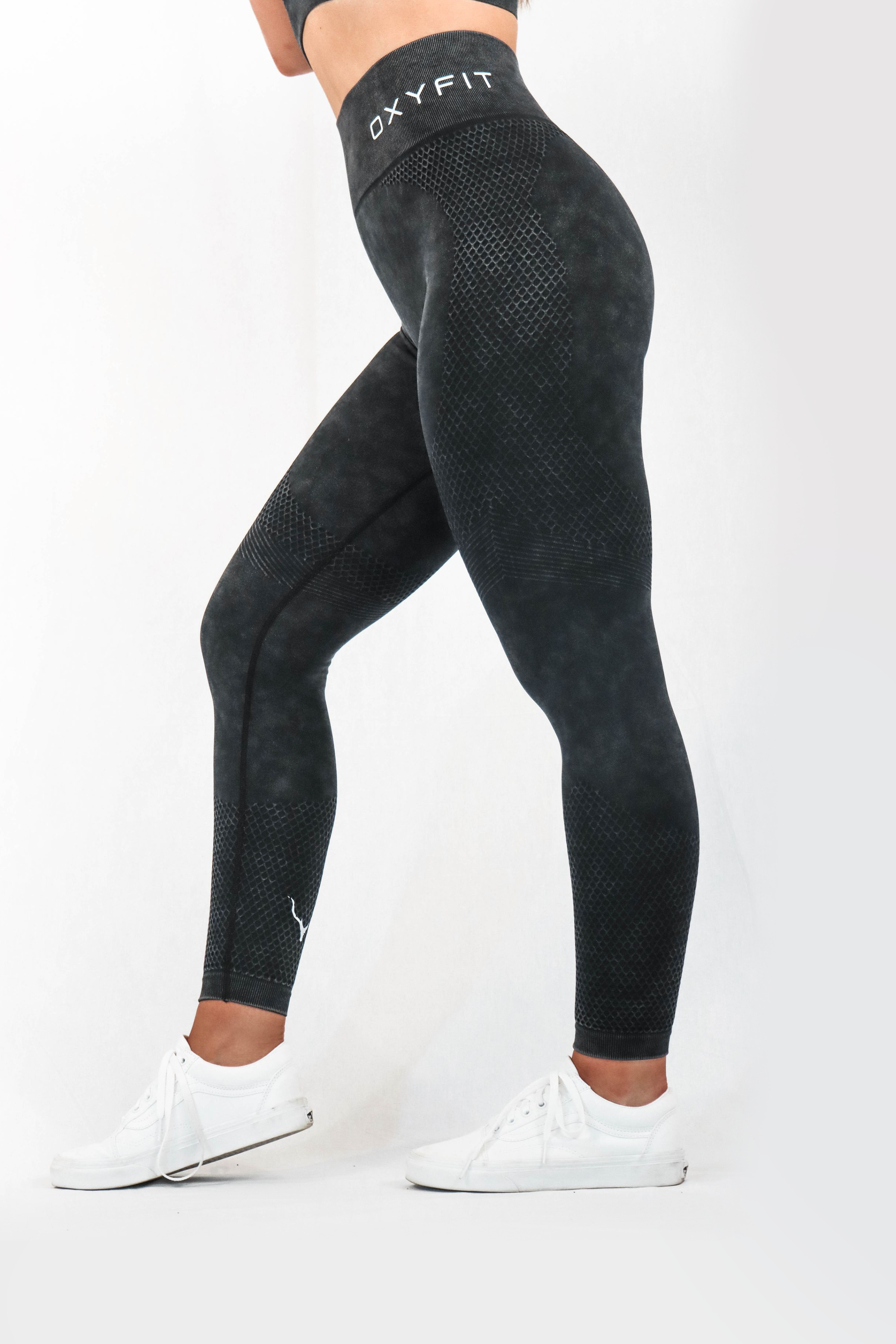 Seamless London Tights - Charcoal Grey