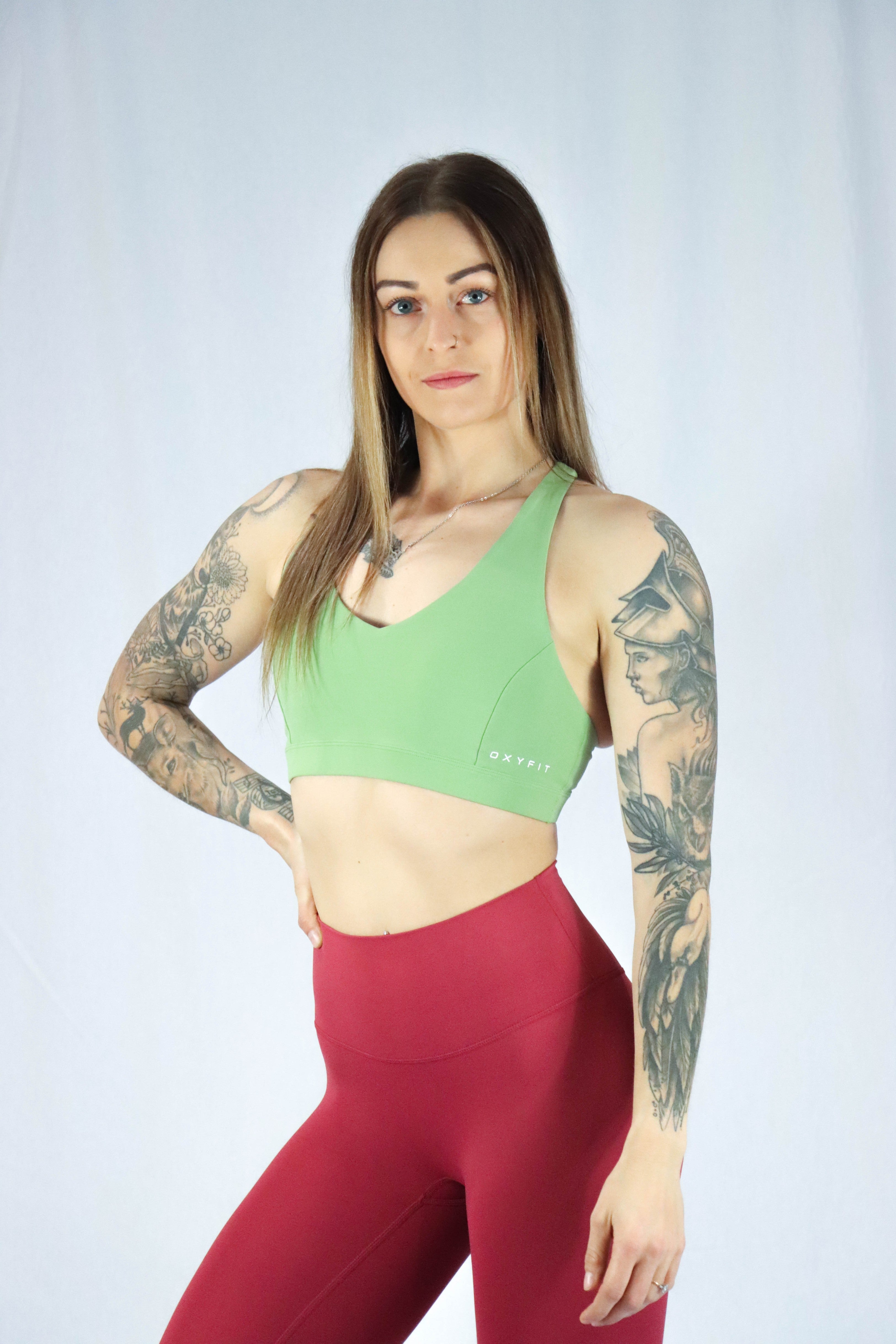 OXYTECH Sports Bra - Mint Green