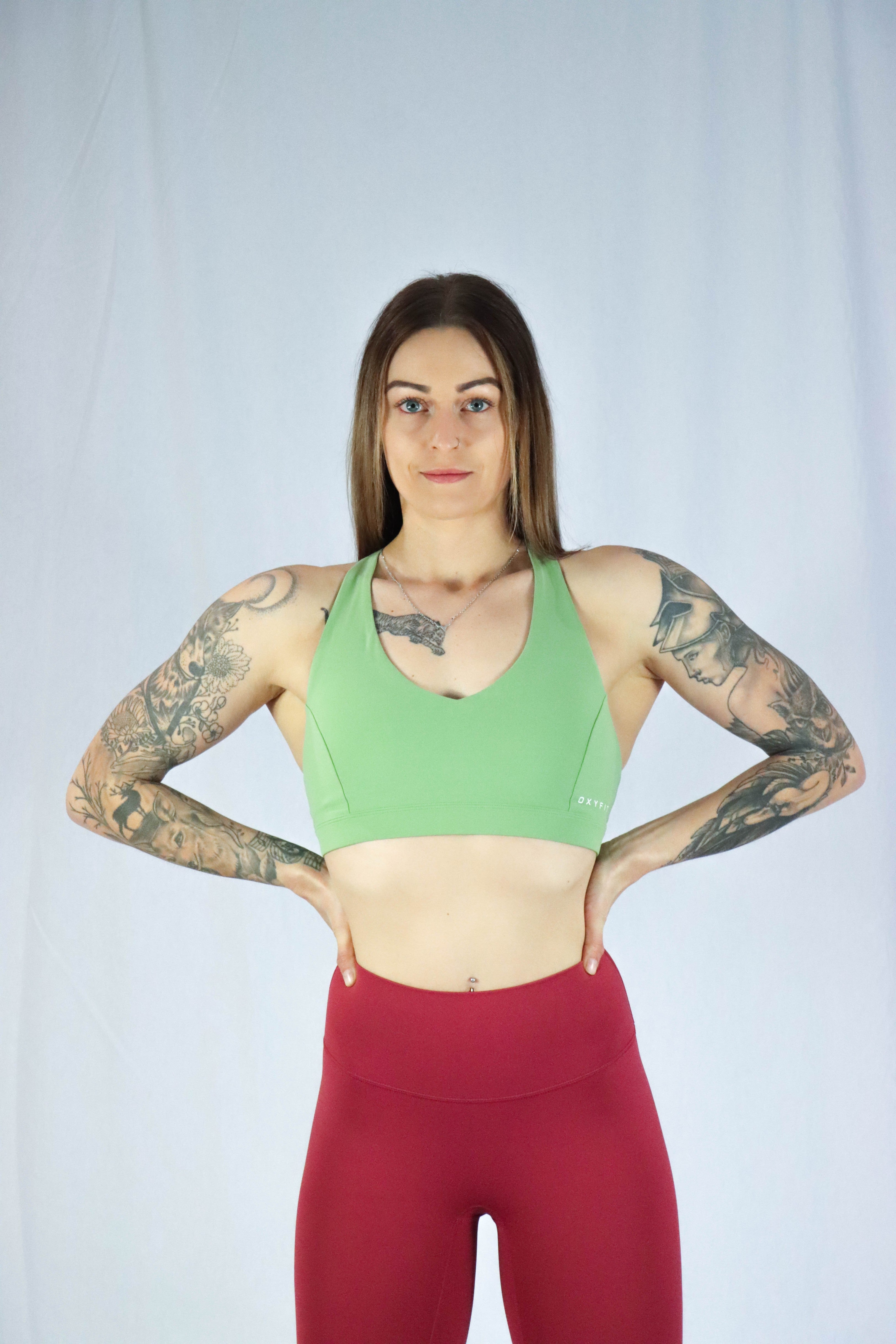 OXYTECH Sports Bra - Mint Green