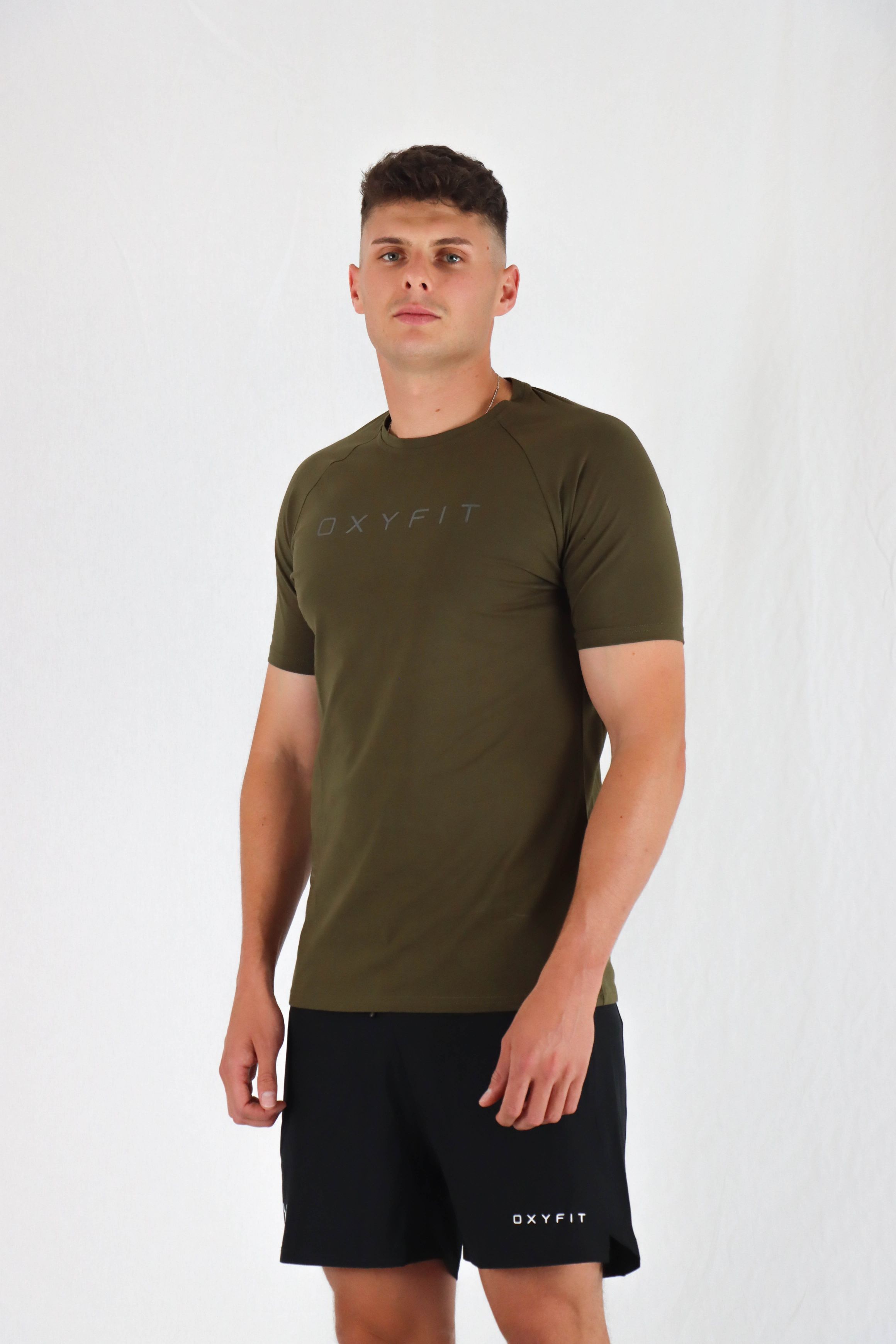 Mens Icon T-Shirt - Olive Green