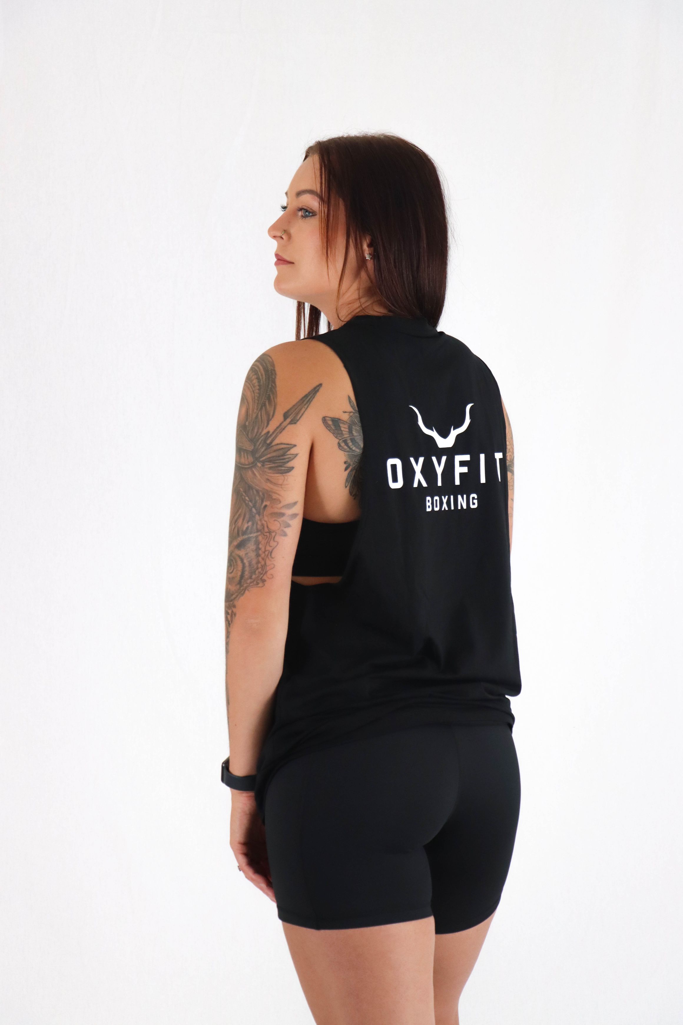 Oxyfit Boxing Mercenary Tank - True Black