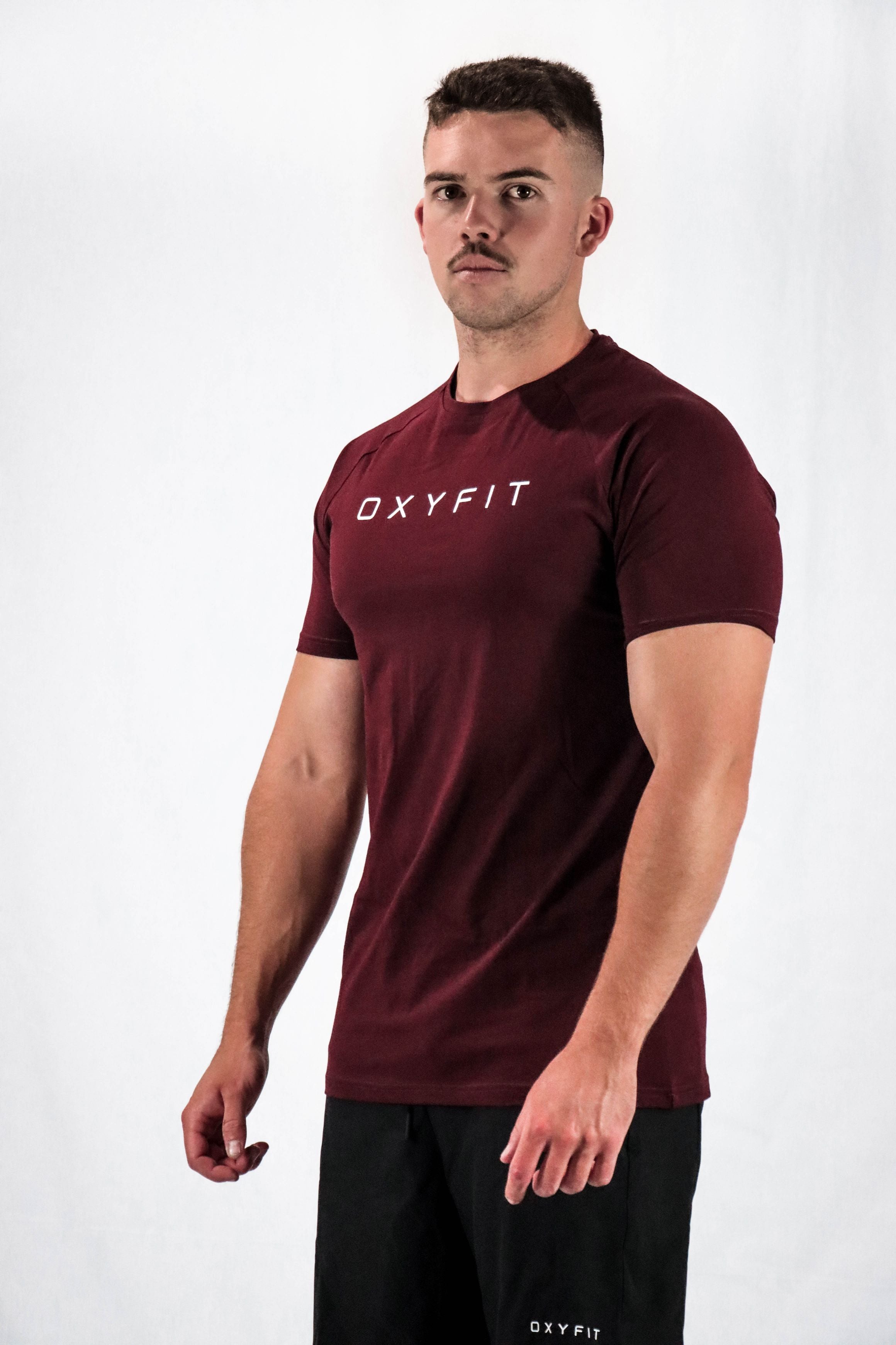 Mens Icon T-Shirt - Maroon