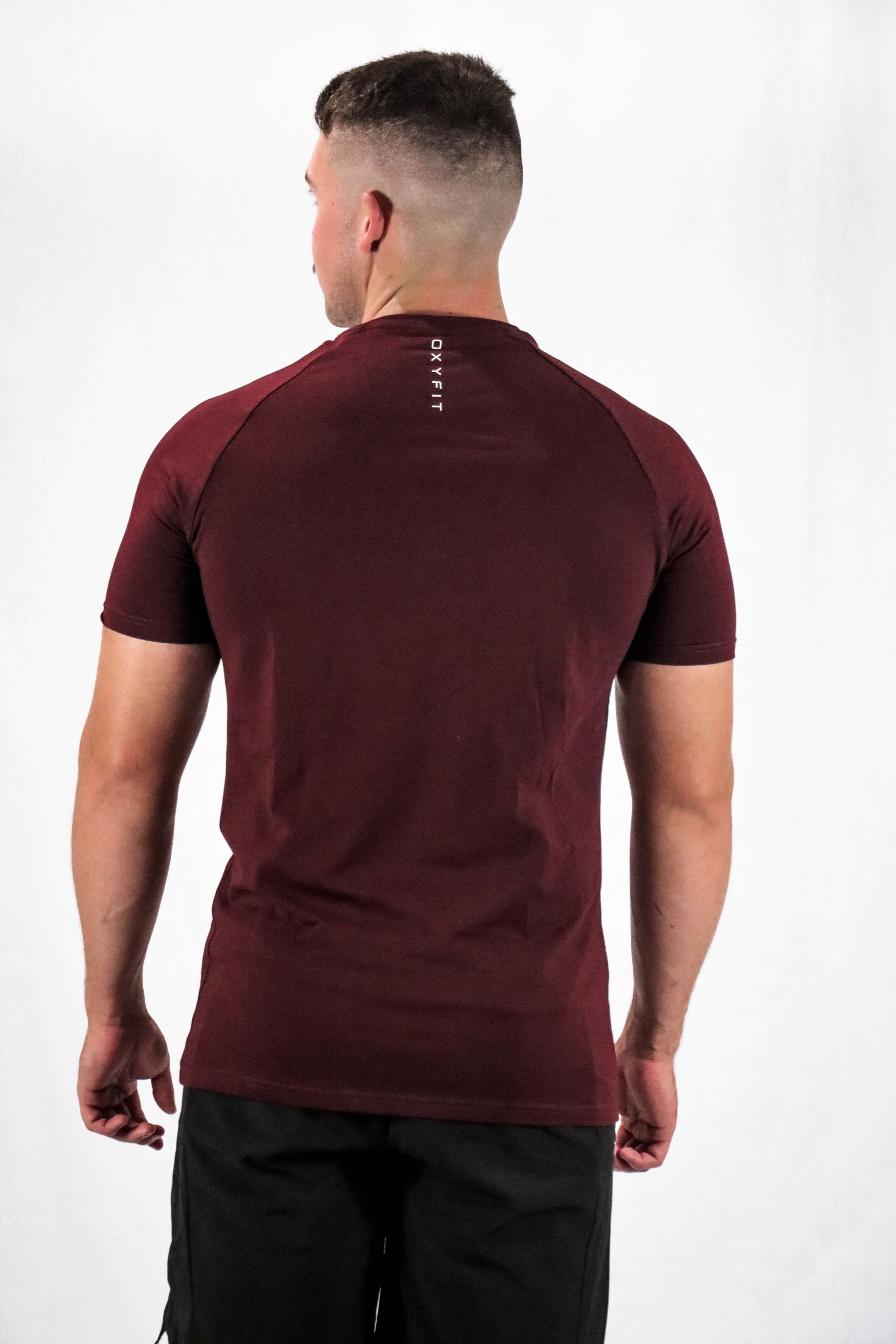 Mens Icon T-Shirt - Maroon