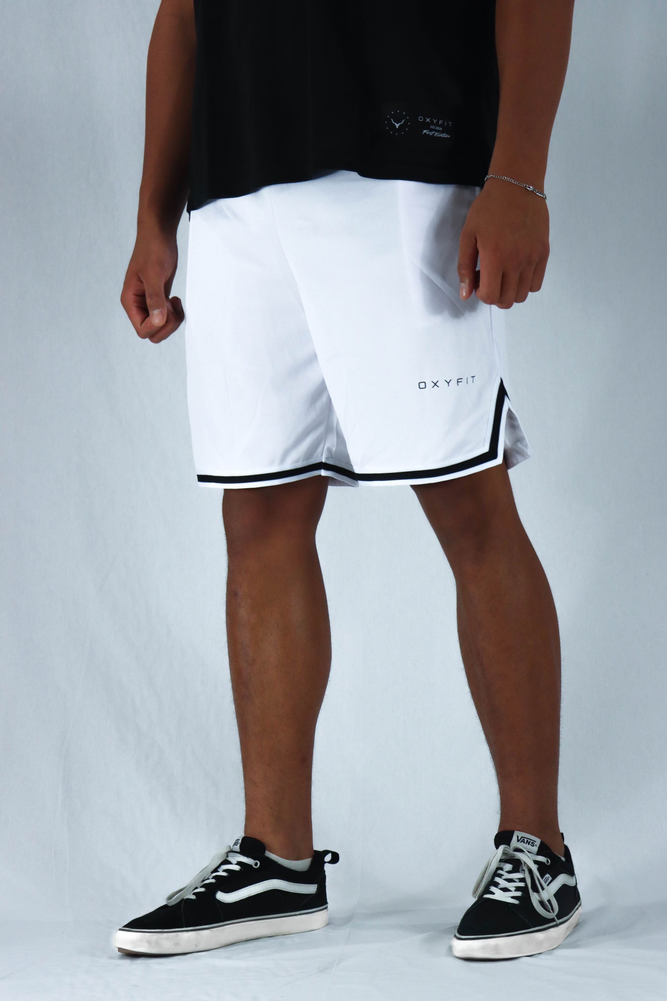 Oxyfit X Spalding Basketball Shorts - White