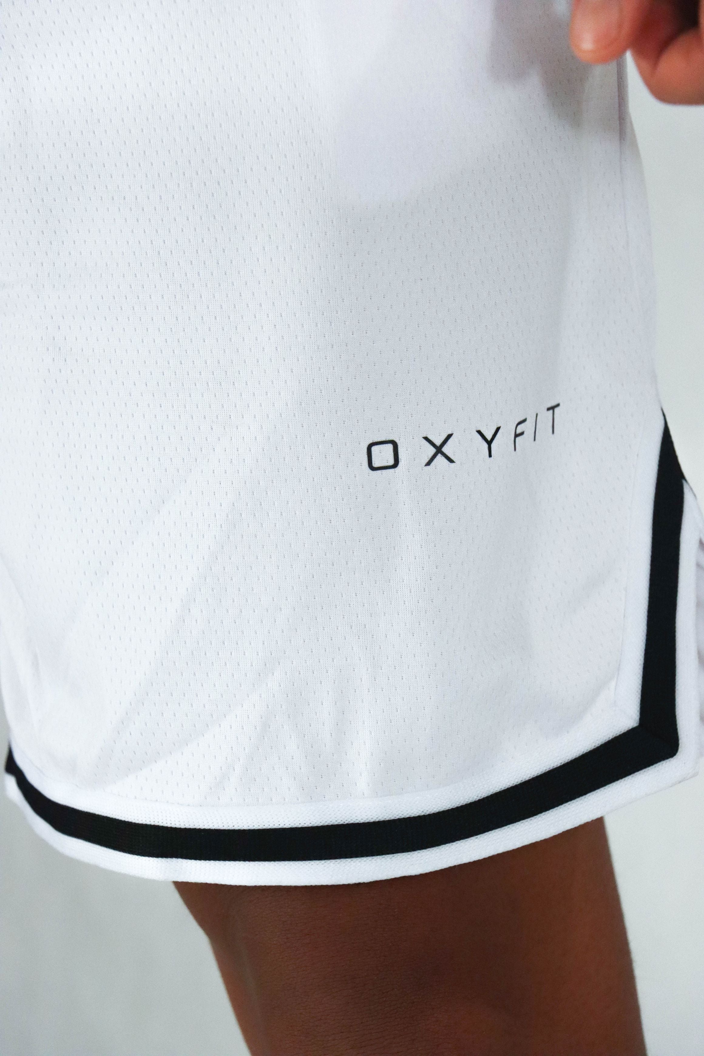 Oxyfit X Spalding Basketball Shorts - White