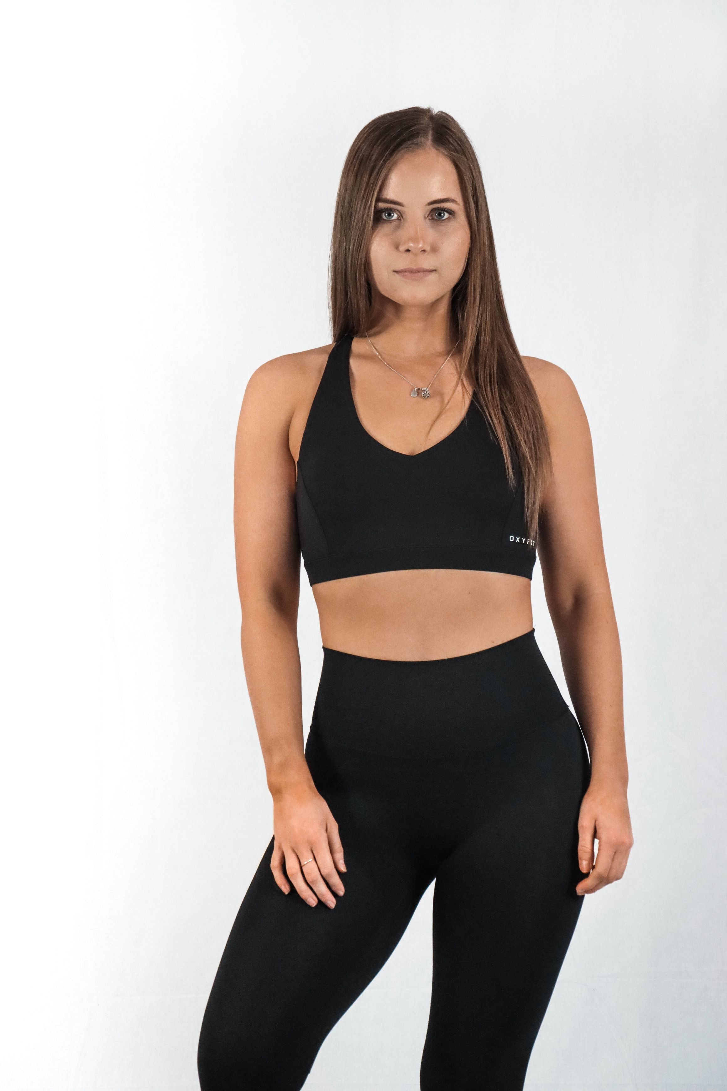 OXYTECH Sports Bra - True Black