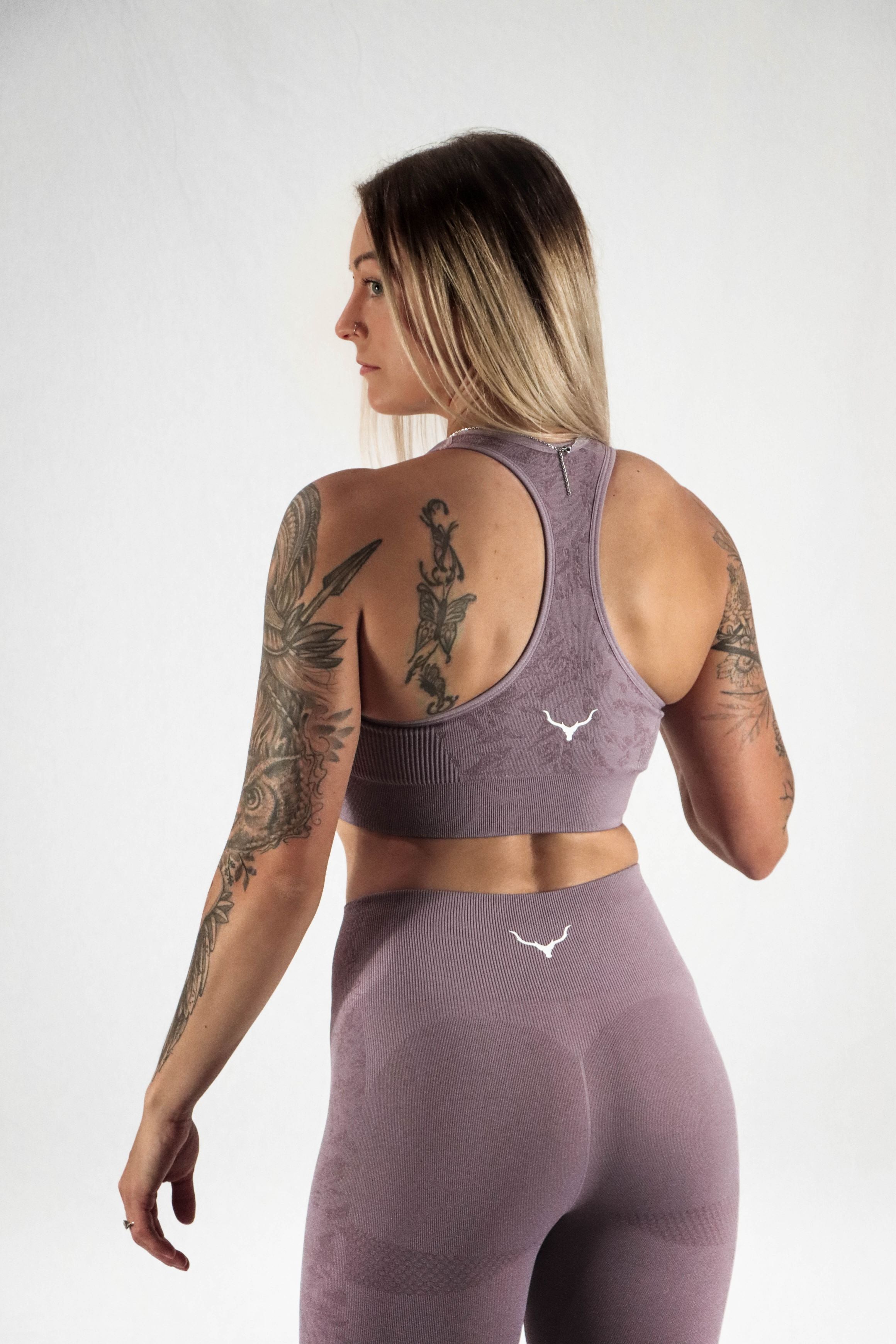 Earth Seamless Sports Bra - Lavender