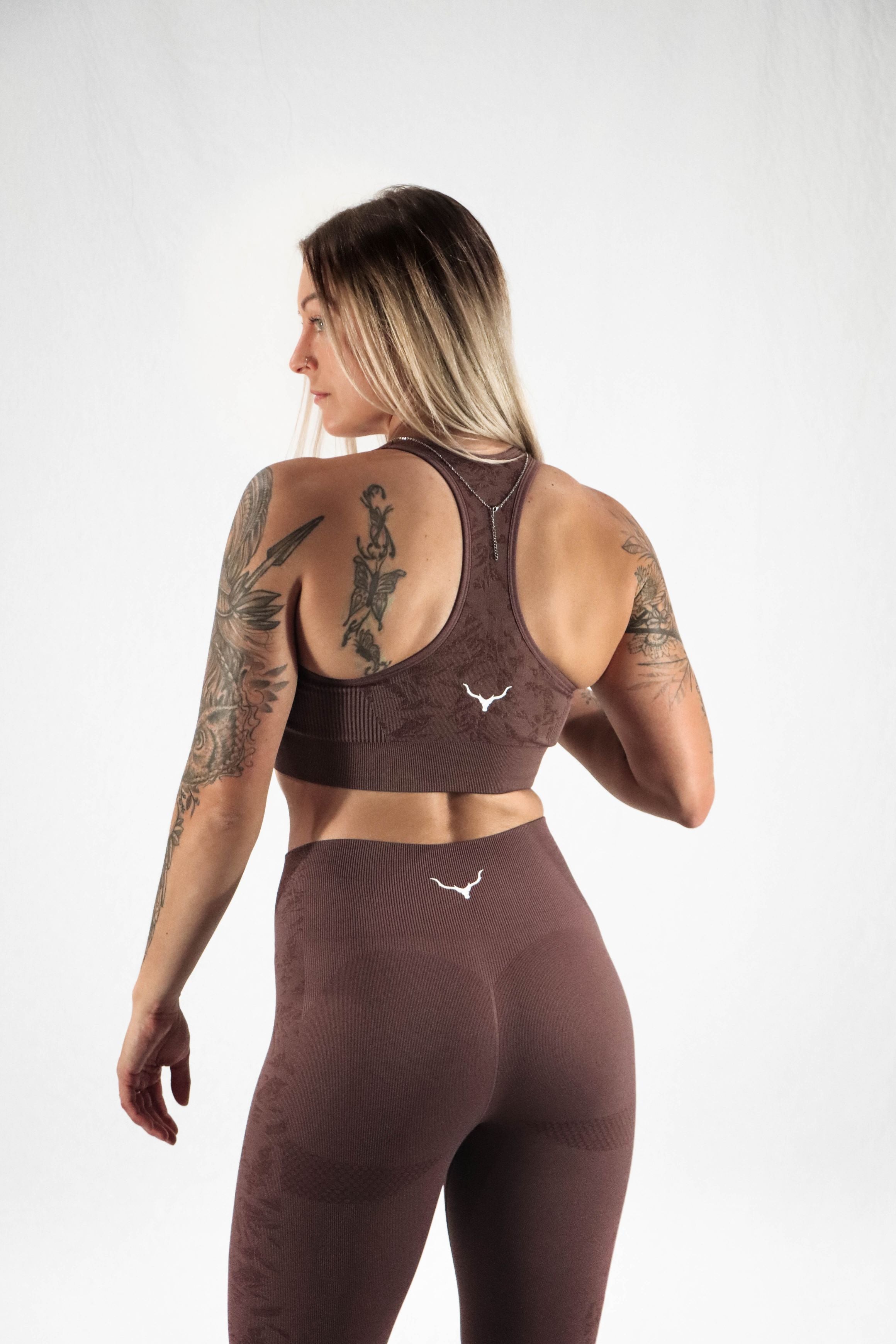 Earth Seamless Sports Bra - Taupe