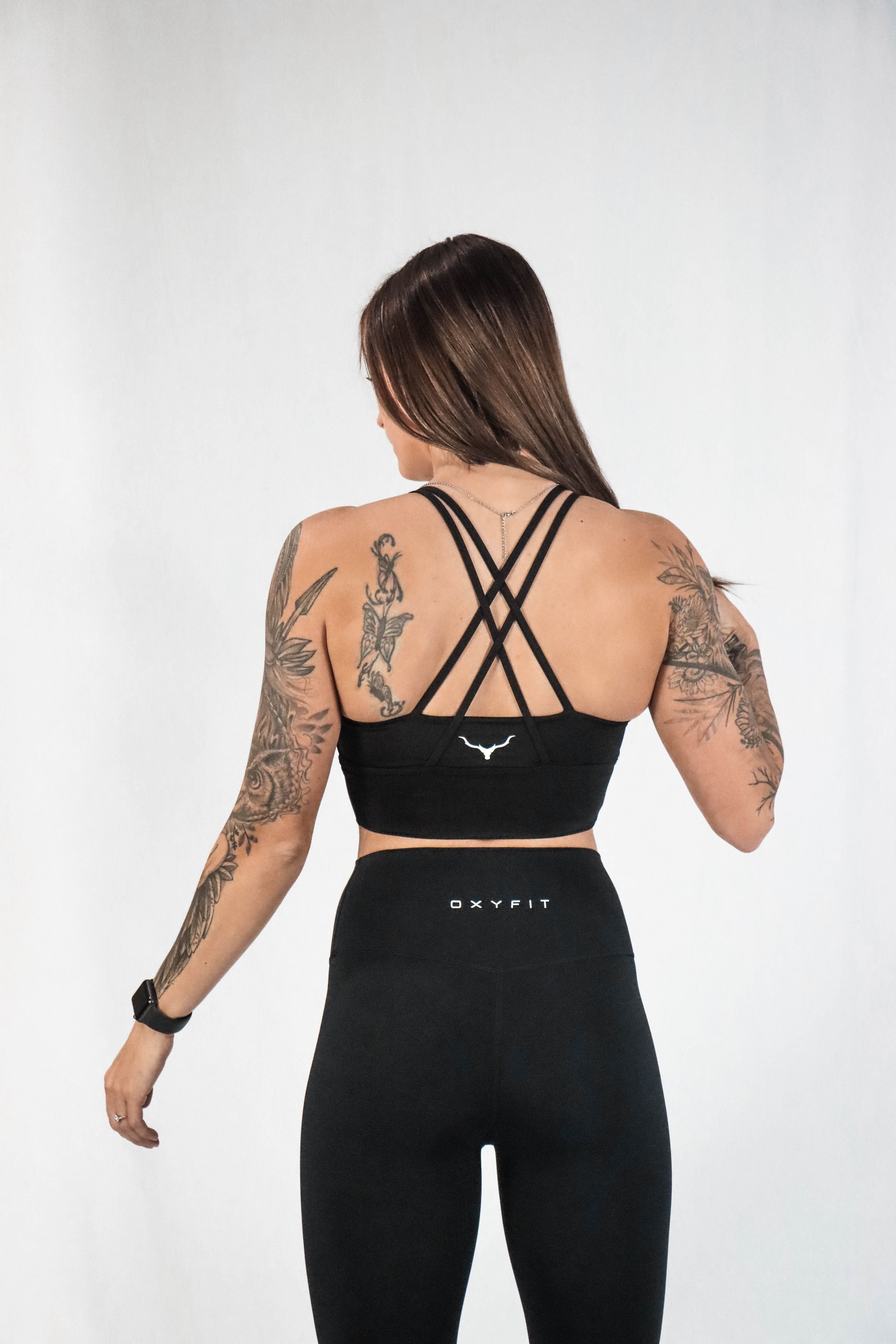 OXYTECH Sports Bra V2 - Ash Black