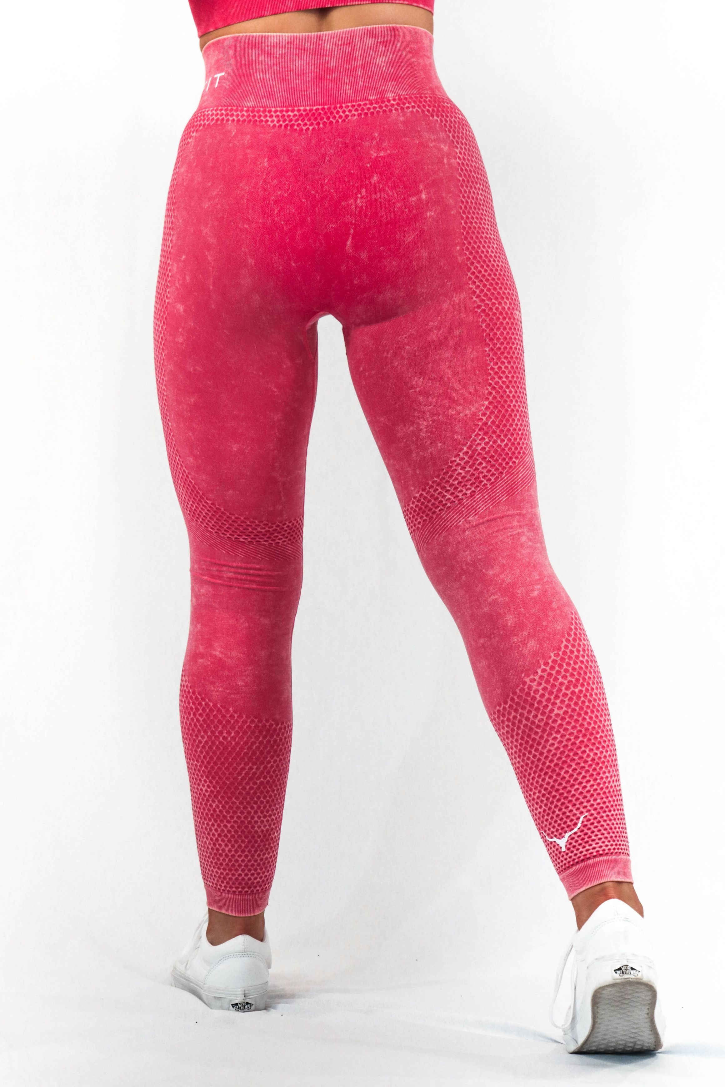 Seamless London Tights - Pink Bubblegum