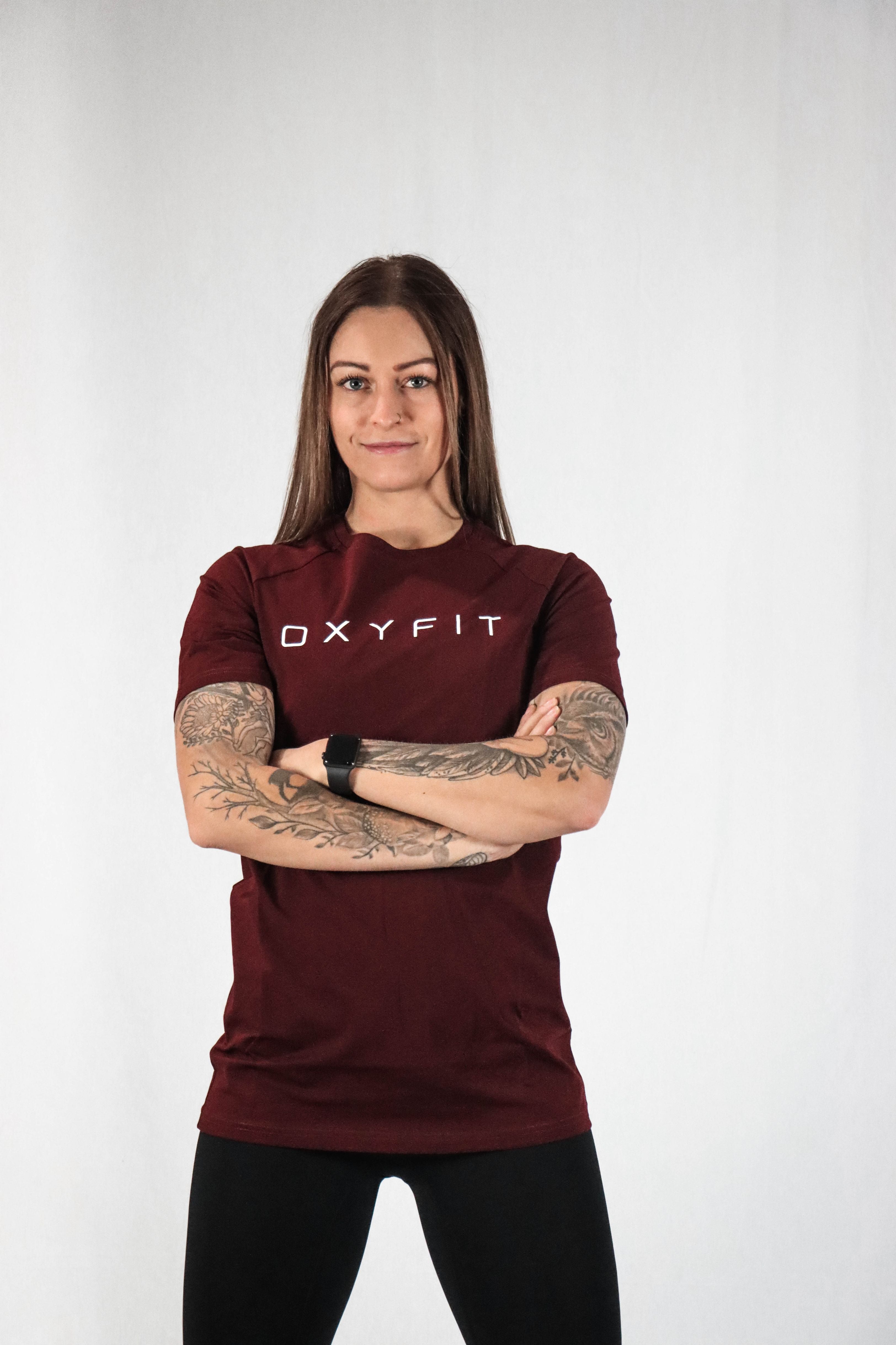 Womens Icon T-Shirt - Maroon