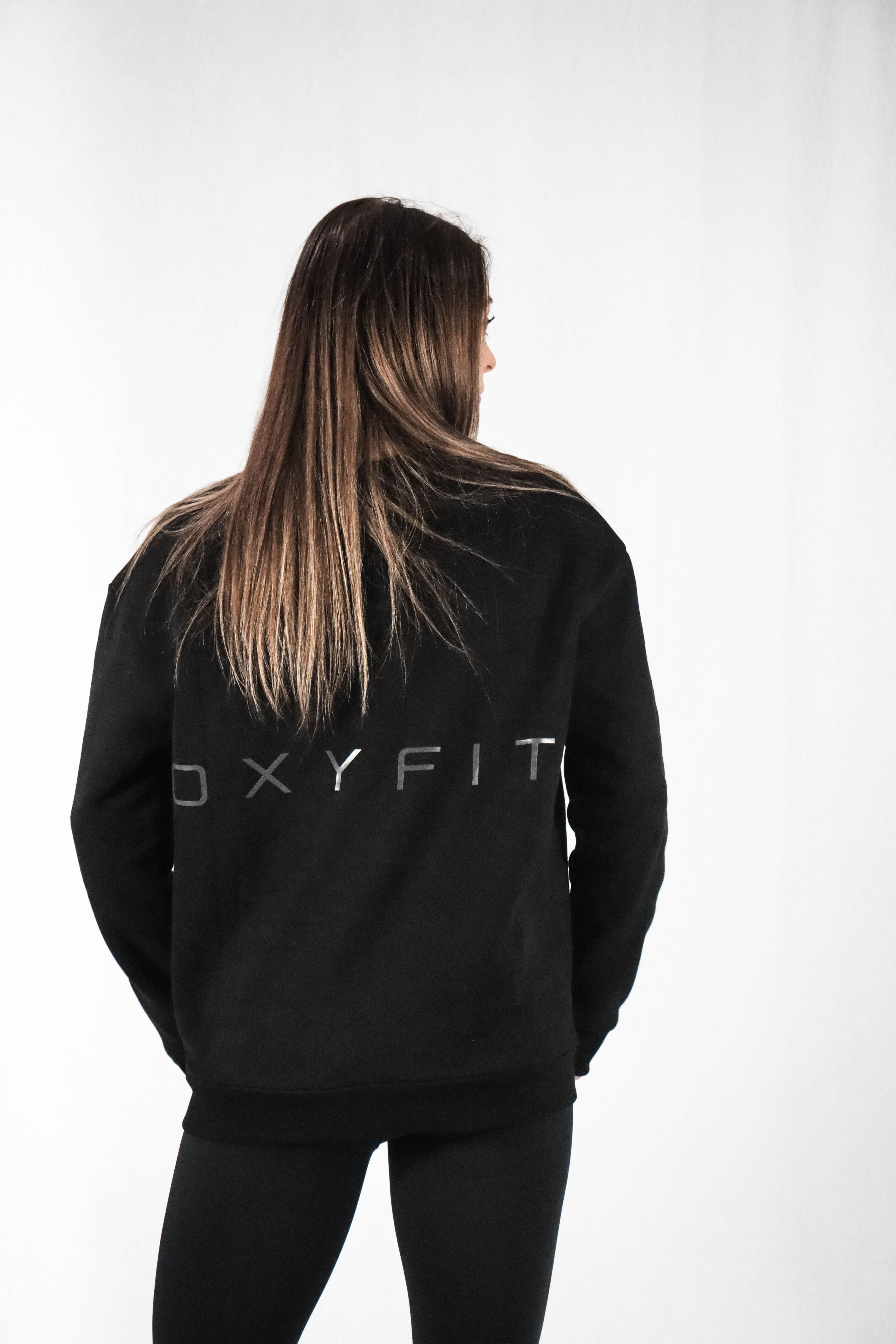 Cornerstone Crew Sweater - Obsidian Black