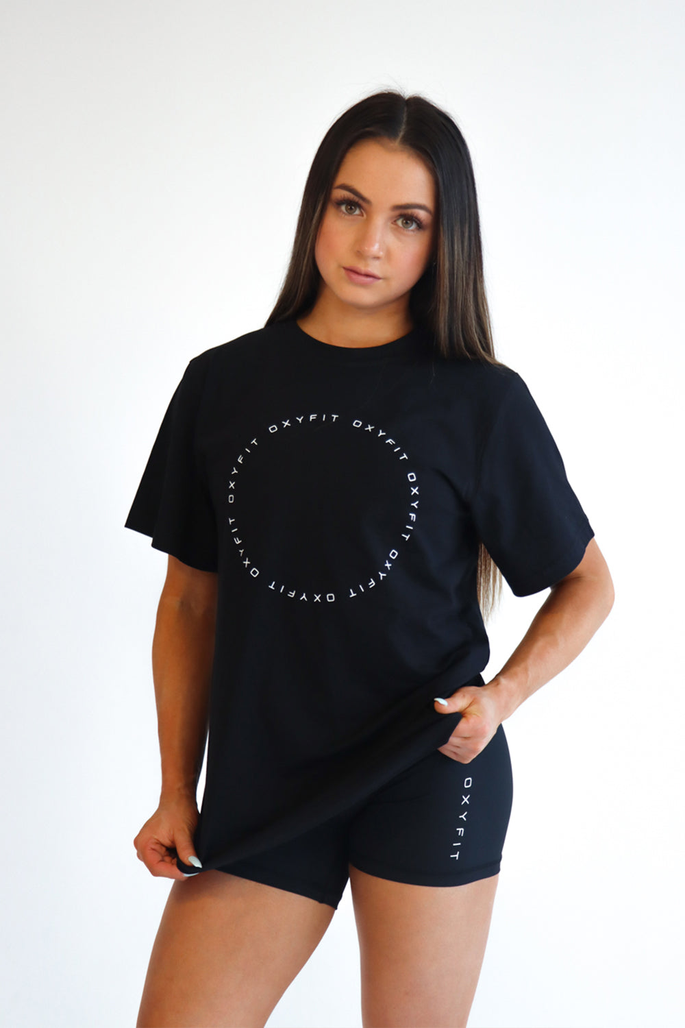 Oxyfit Versatility Oversized Tee - True Black