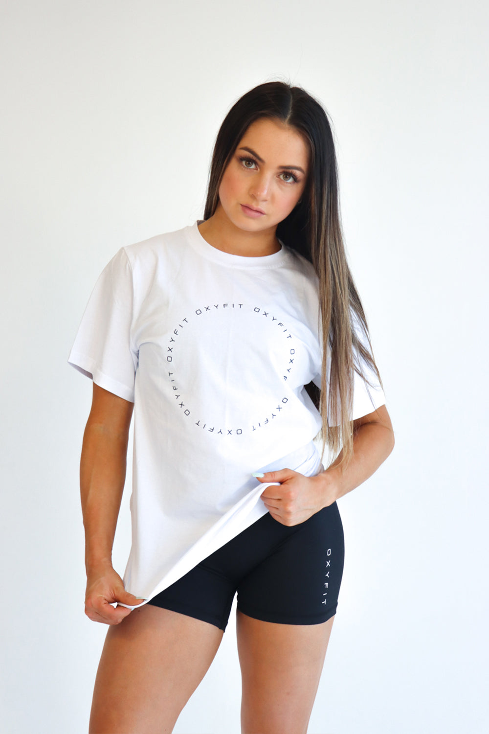 Oxyfit Versatility Oversized Tee - Polar White