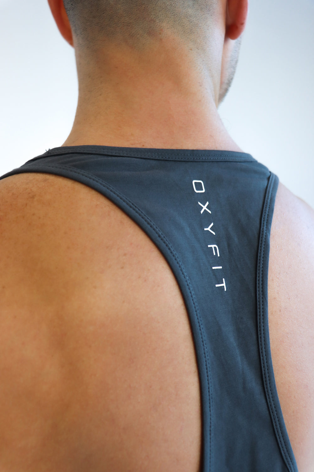 Oxyfit Mens Focus Stringer - Concrete Blue