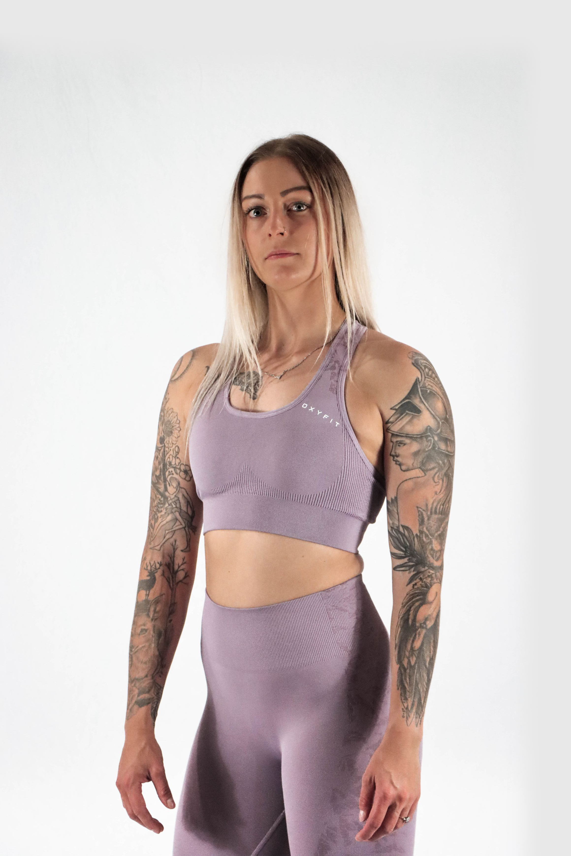 Earth Seamless Sports Bra - Lavender