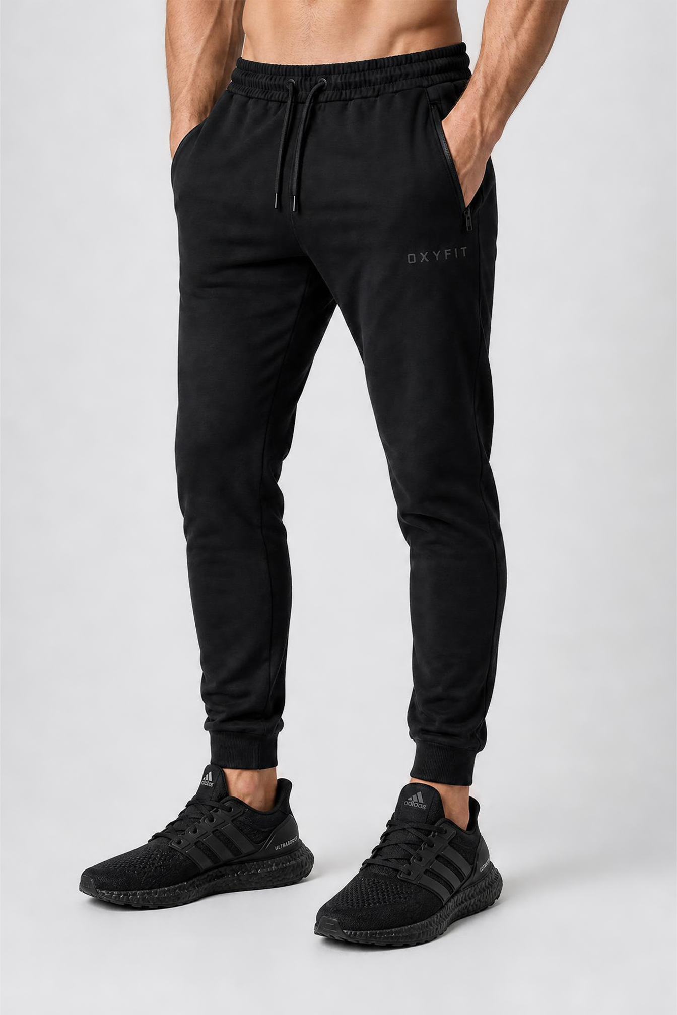 Oxyfit Track Joggers - Onyx Black