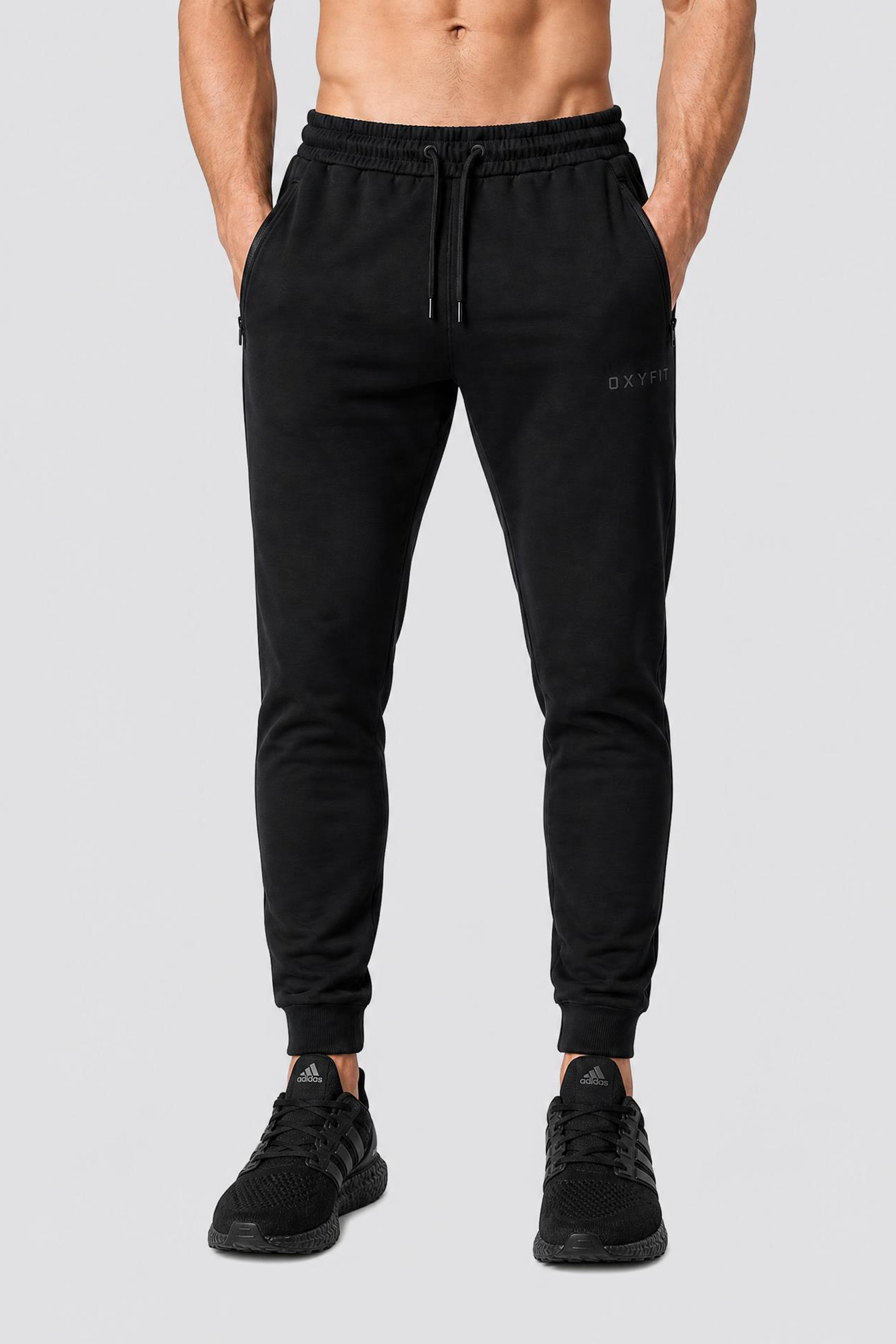 Oxyfit Track Joggers - Onyx Black