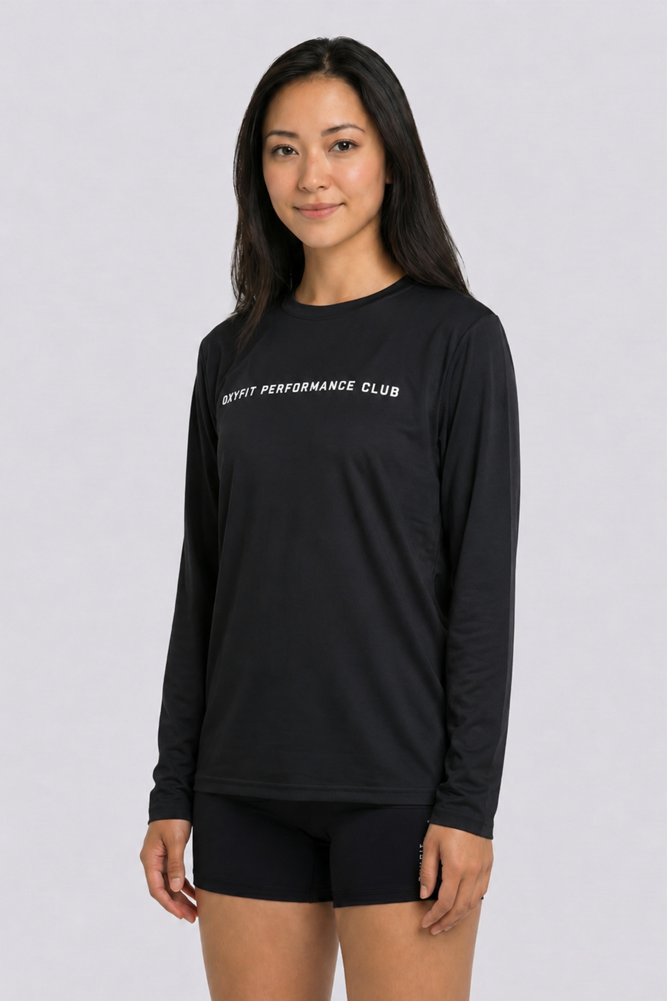 Womens Endure Long Sleeve - Opal Black