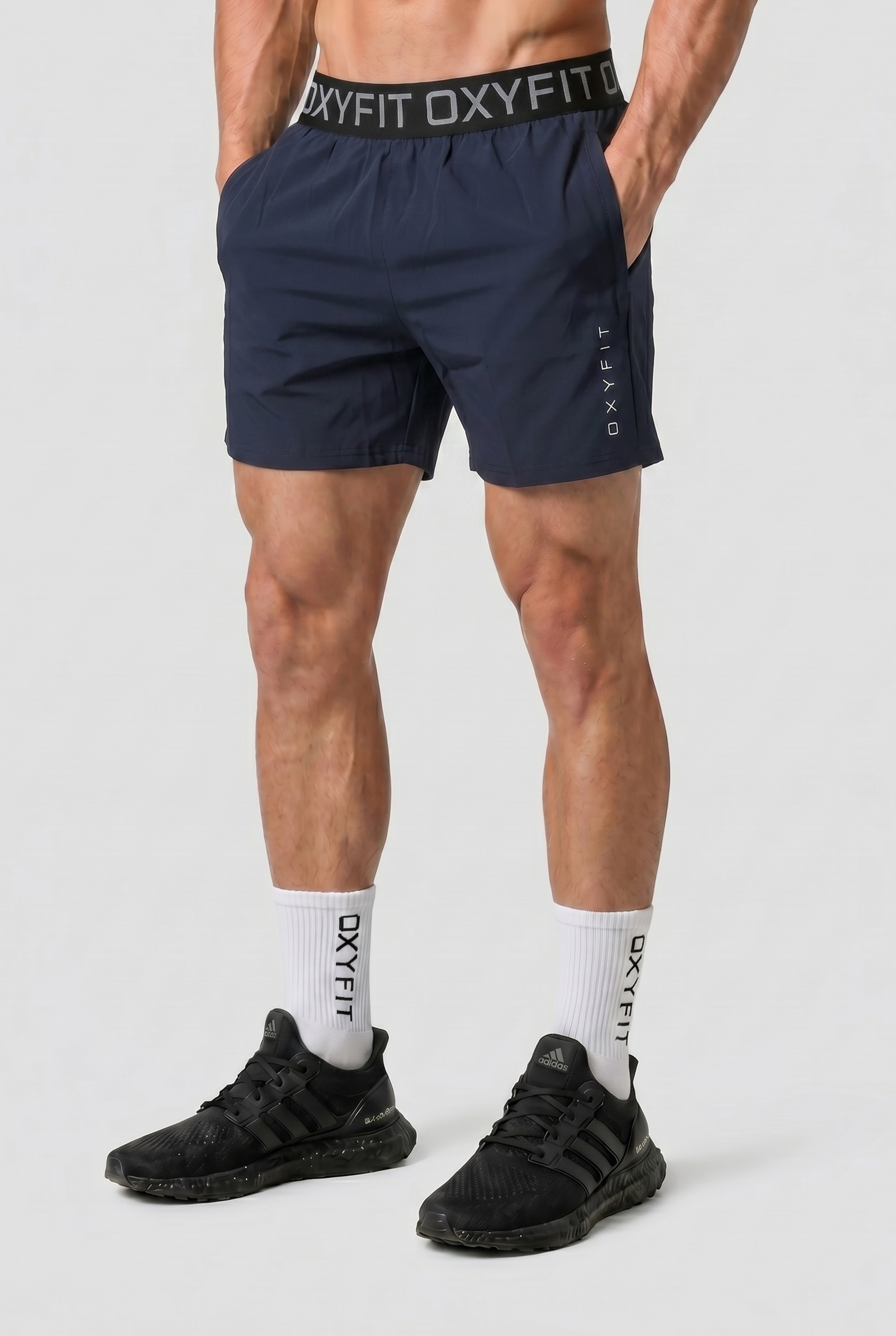 Oxyfit Mens SilverTech Shorts - Livid Blue