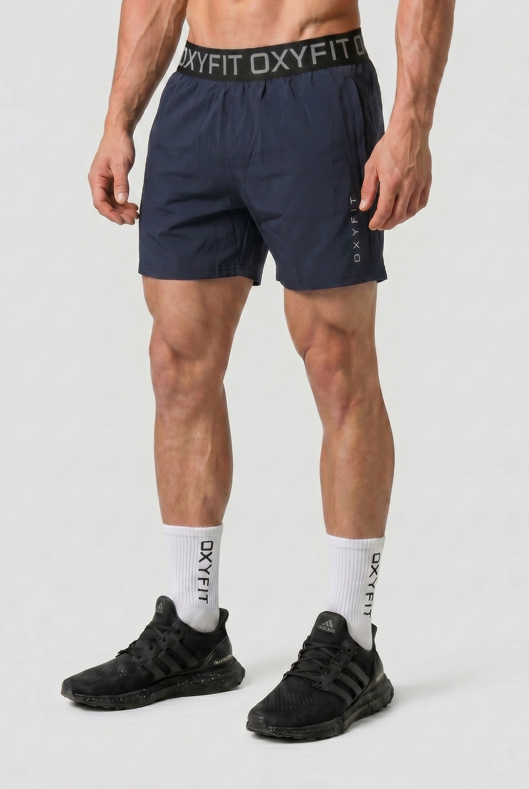 Oxyfit Mens SilverTech Shorts - Livid Blue