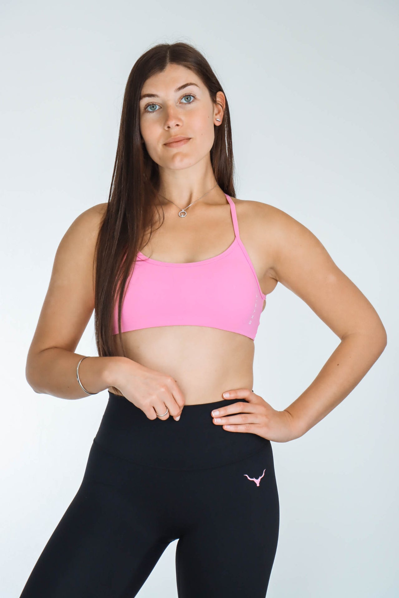 Oxyfit Allure Crop V2 - Baby Pink