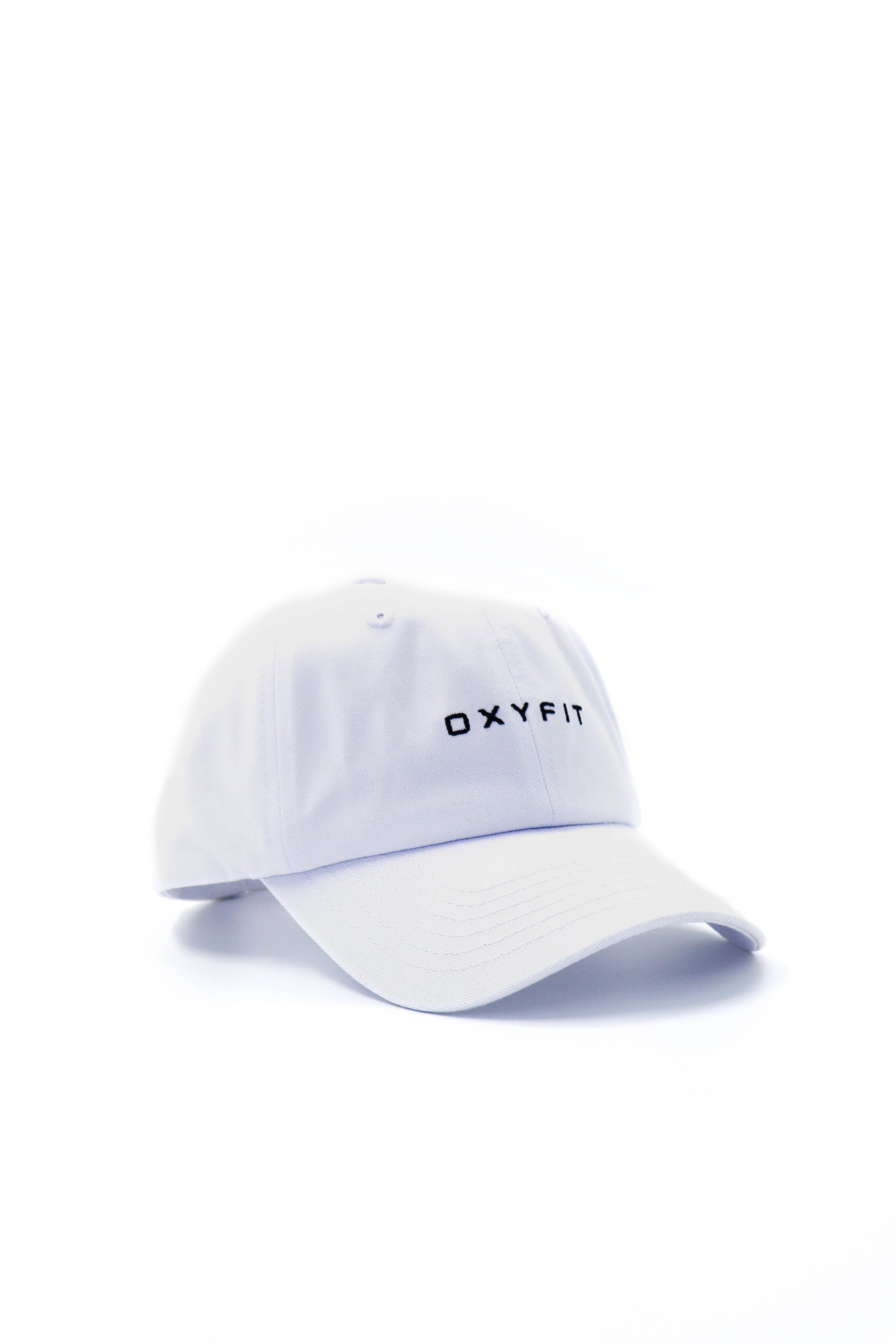 Oxyfit Dad Hat | Polar White | White Gym Hat